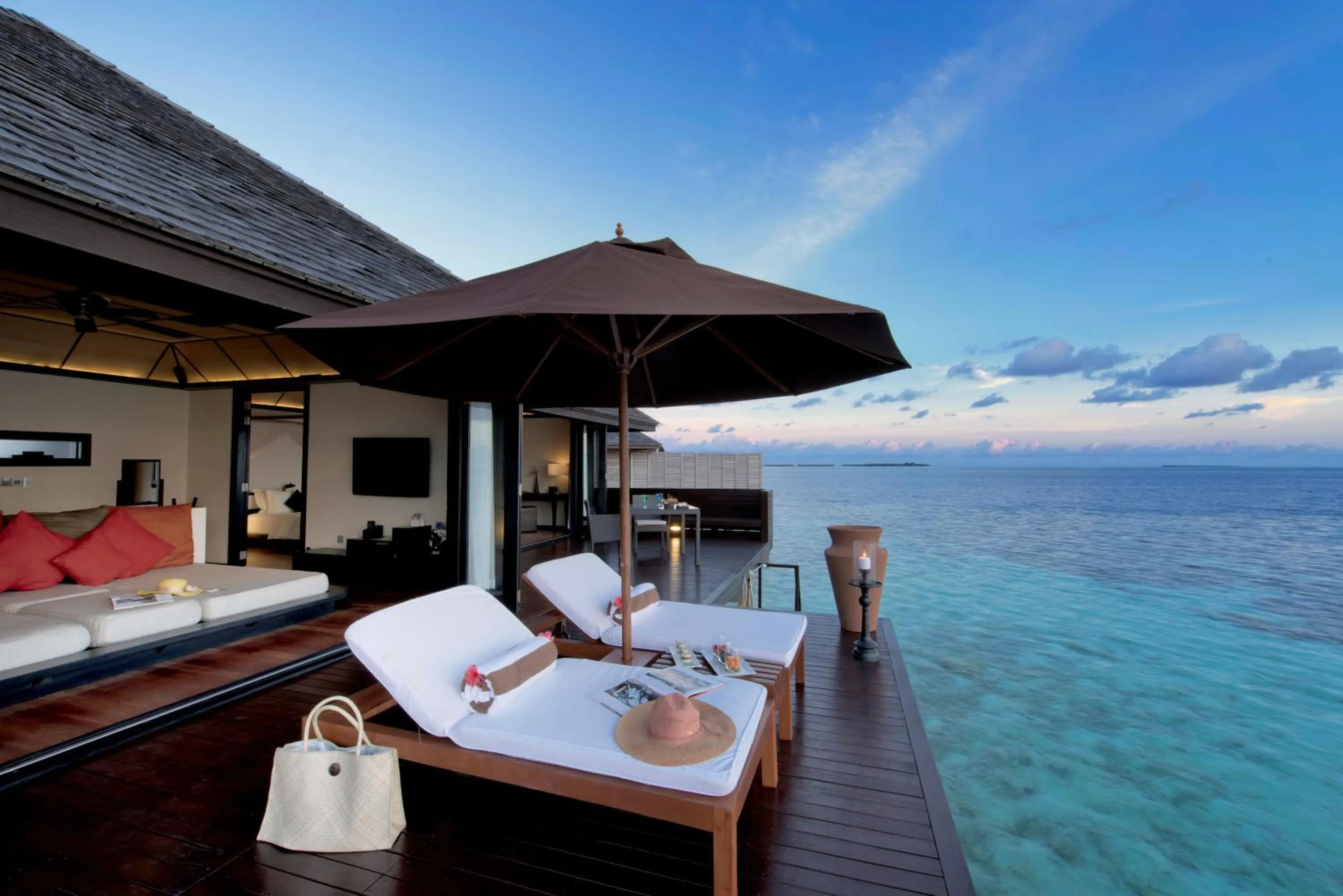 Balcony/Terrace in Lily Beach Resort and Spa - All Inclusive