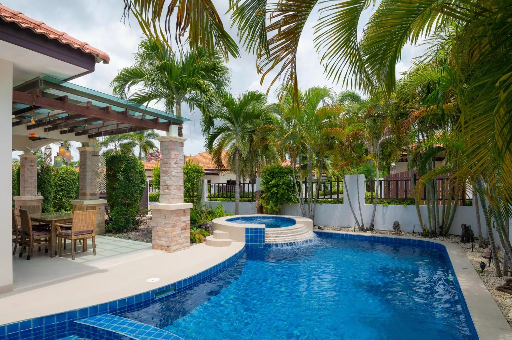 Swimming pool in Orchid Paradise Homes OPV 30