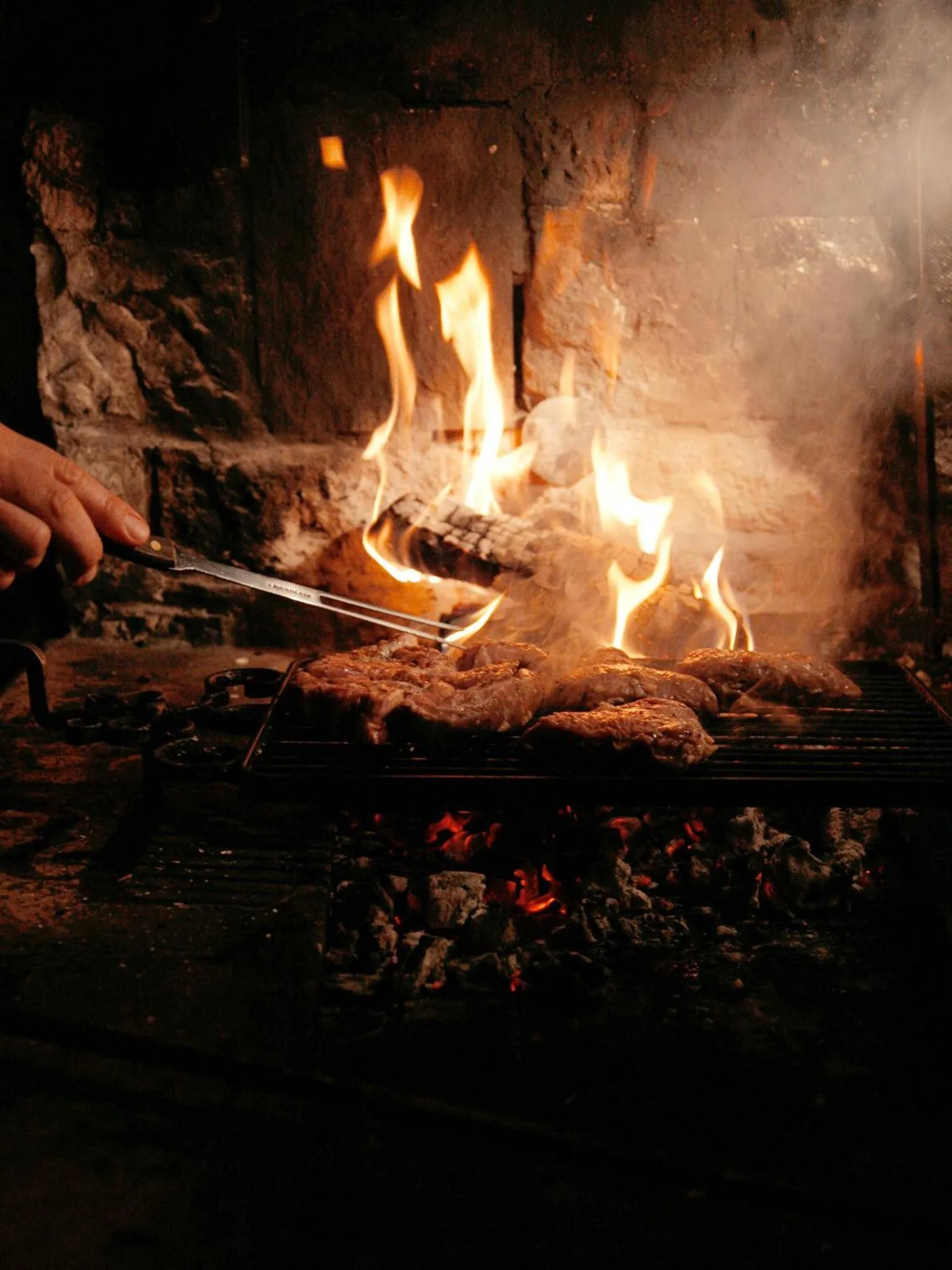 BBQ facilities in Arche de Noé B&B