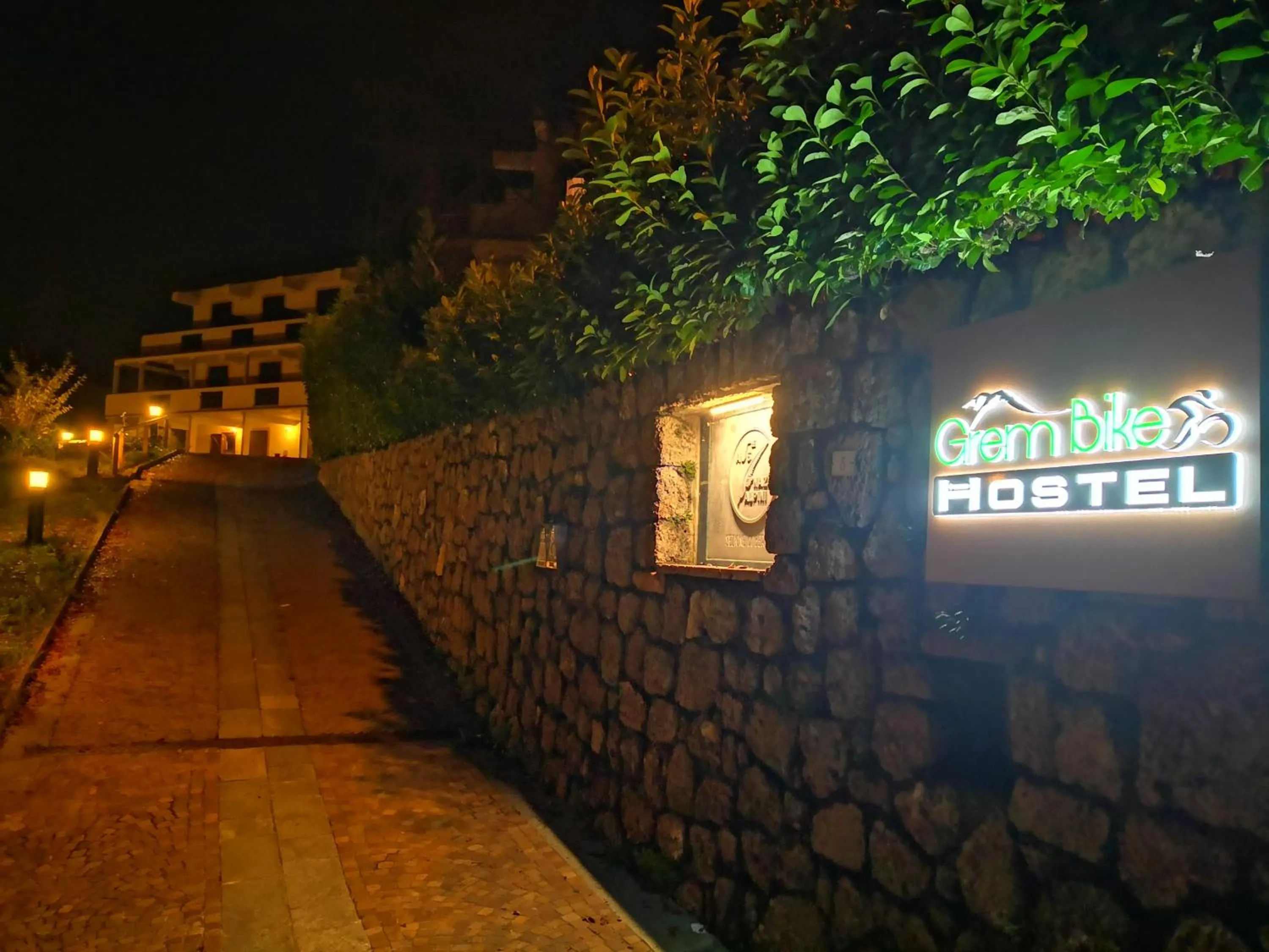 Property building in Grem Bike Hostel