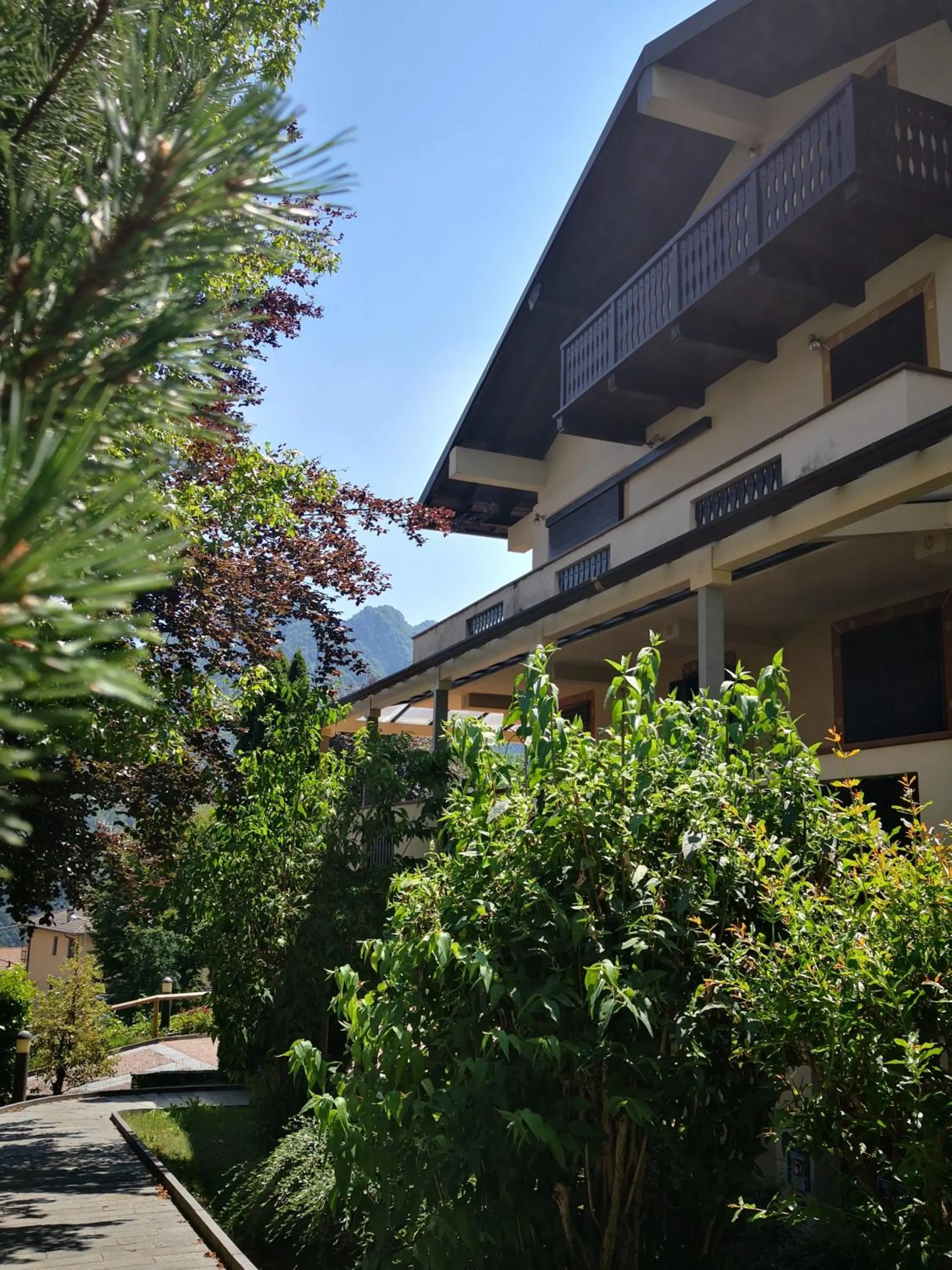 Garden in Grem Bike Hostel