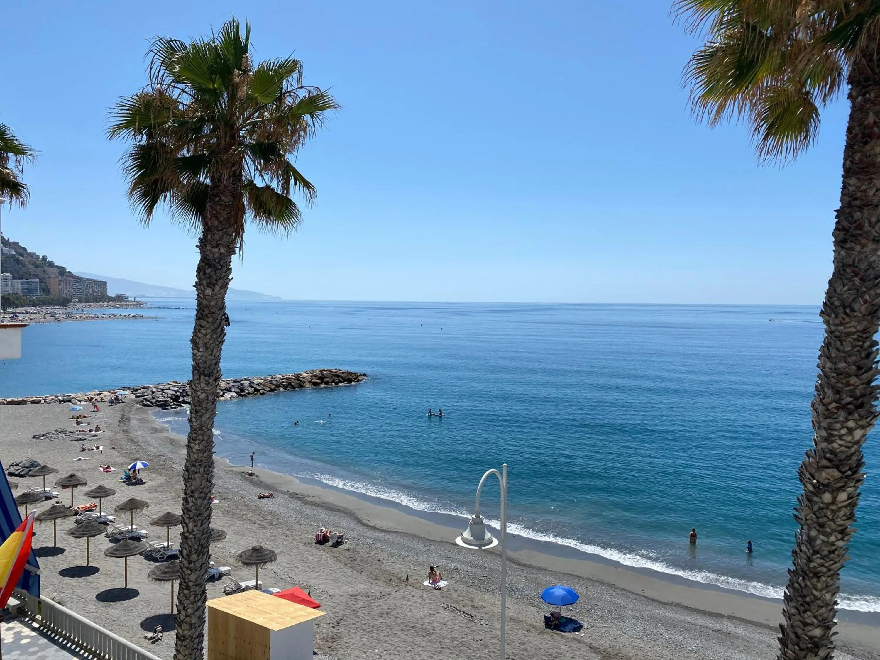 Beach in Dúplex Terrace Almuñécar
