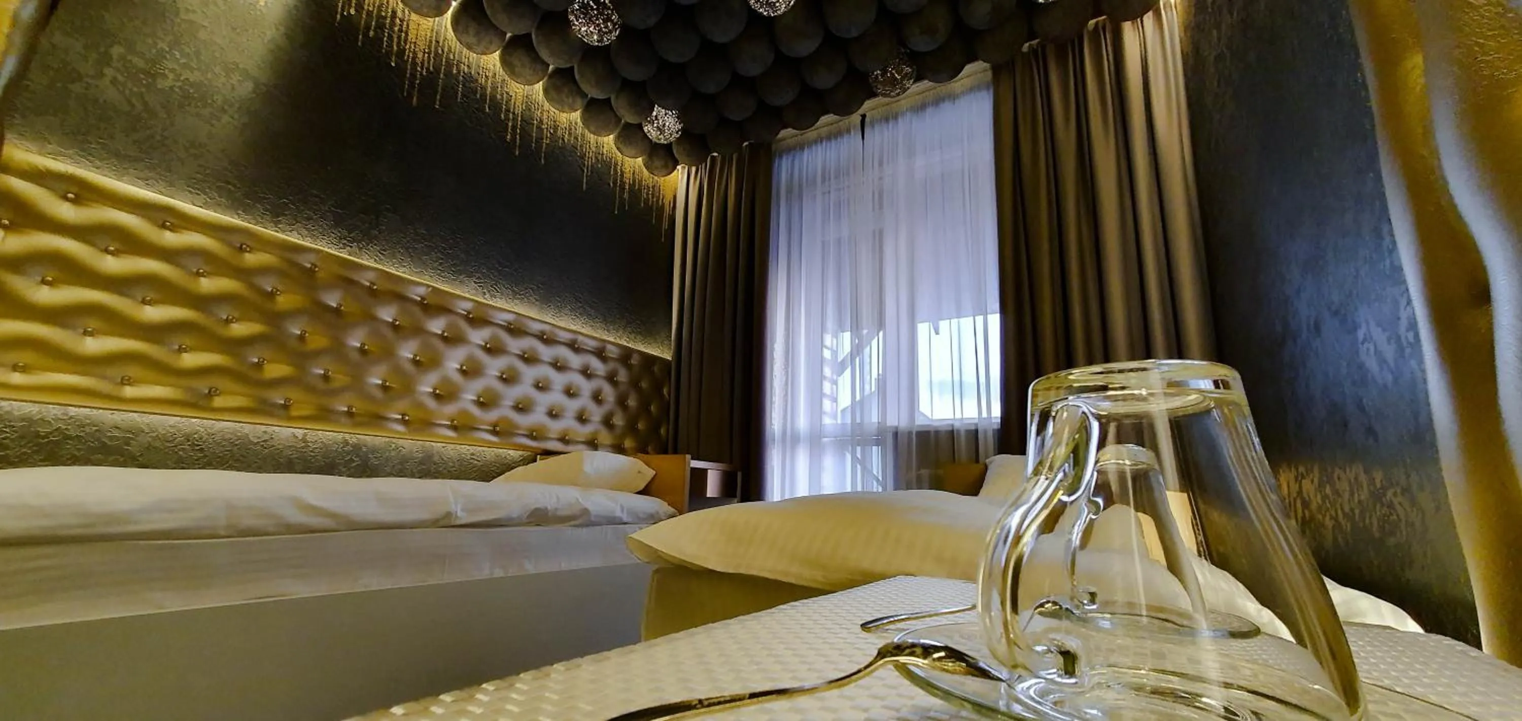 Photo of the whole room, Bed in Pidkova