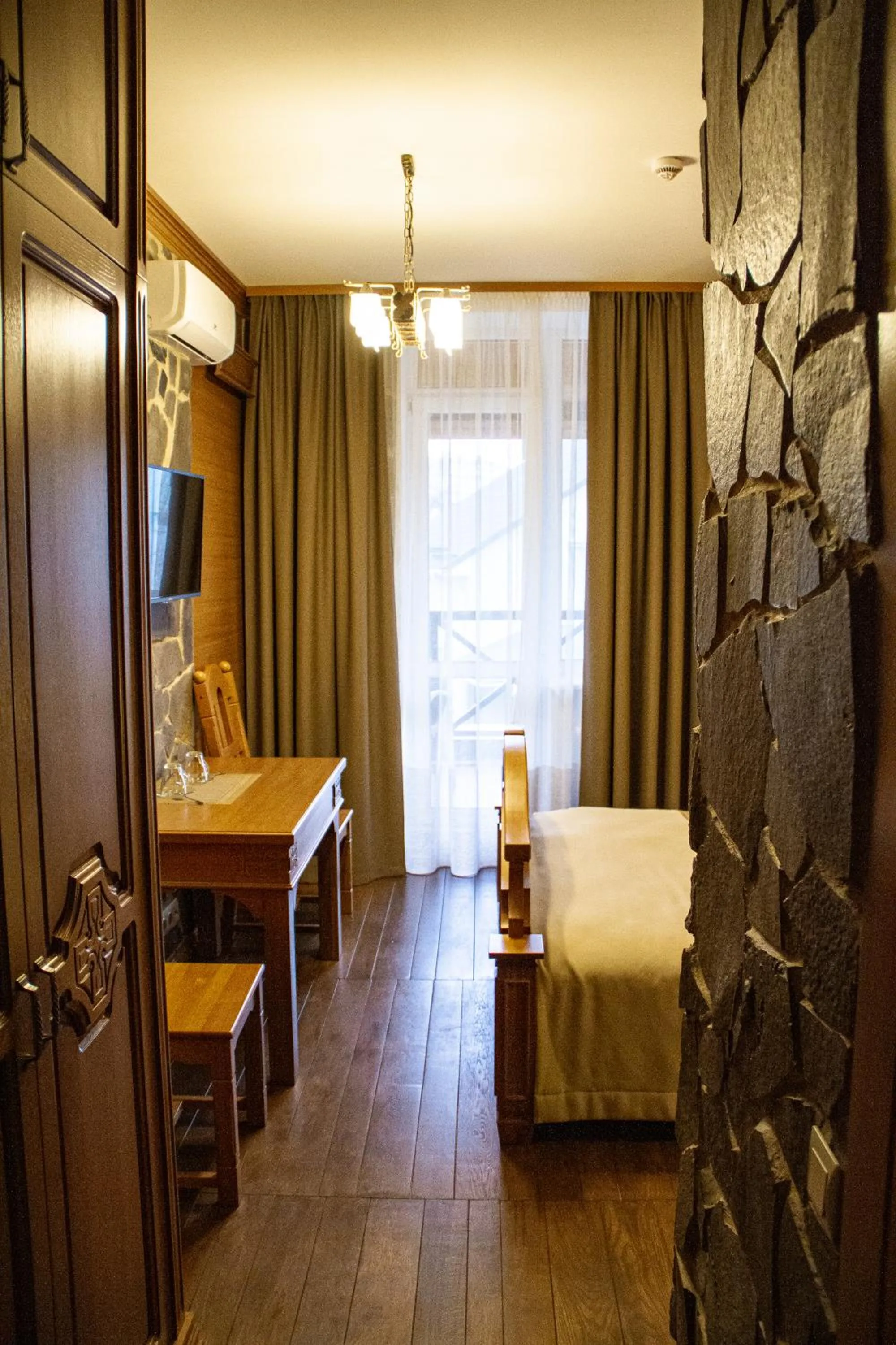 Photo of the whole room, Bed in Pidkova