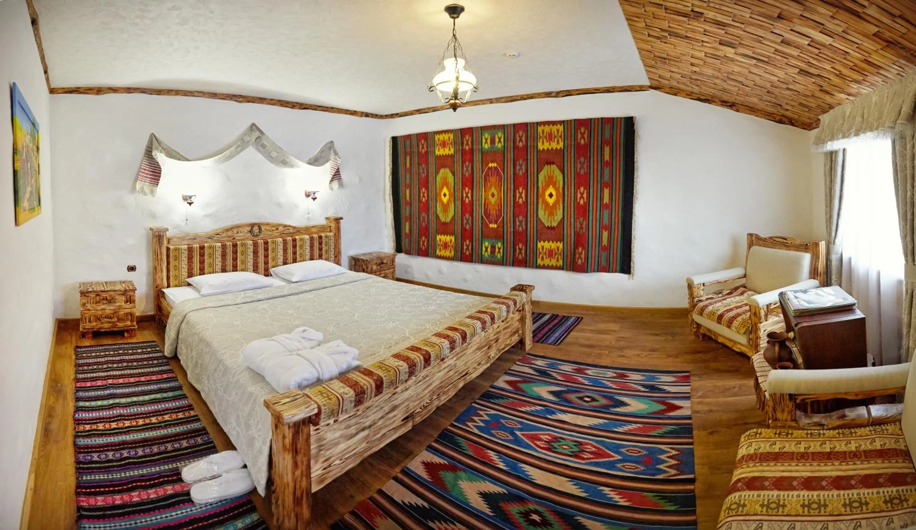Photo of the whole room, Bed in Pidkova