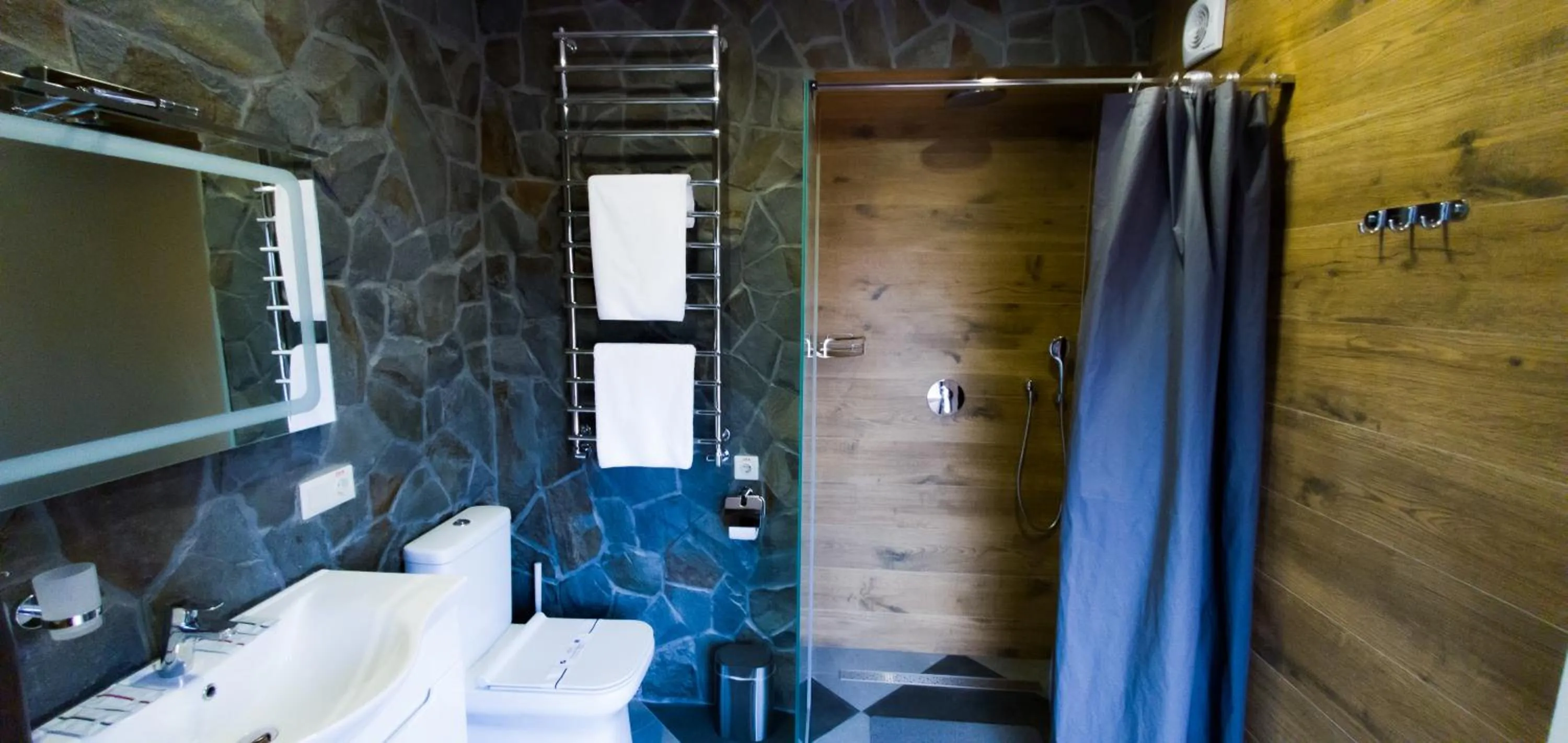 Bathroom in Pidkova