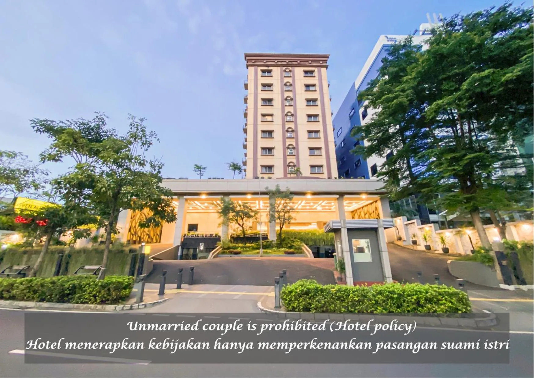 Property building in Hotel Gren Alia Cikini
