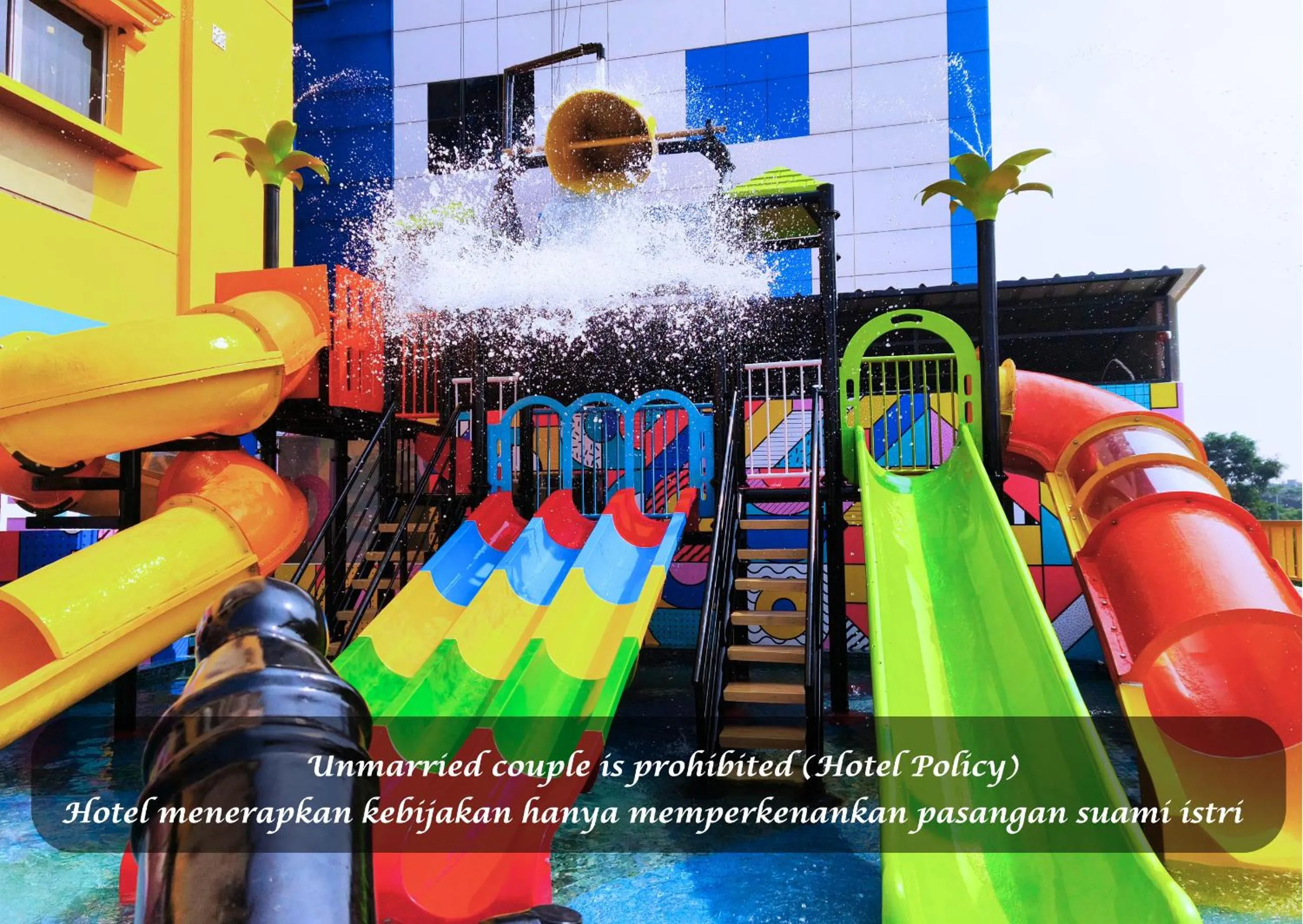 Children play ground in Hotel Gren Alia Cikini