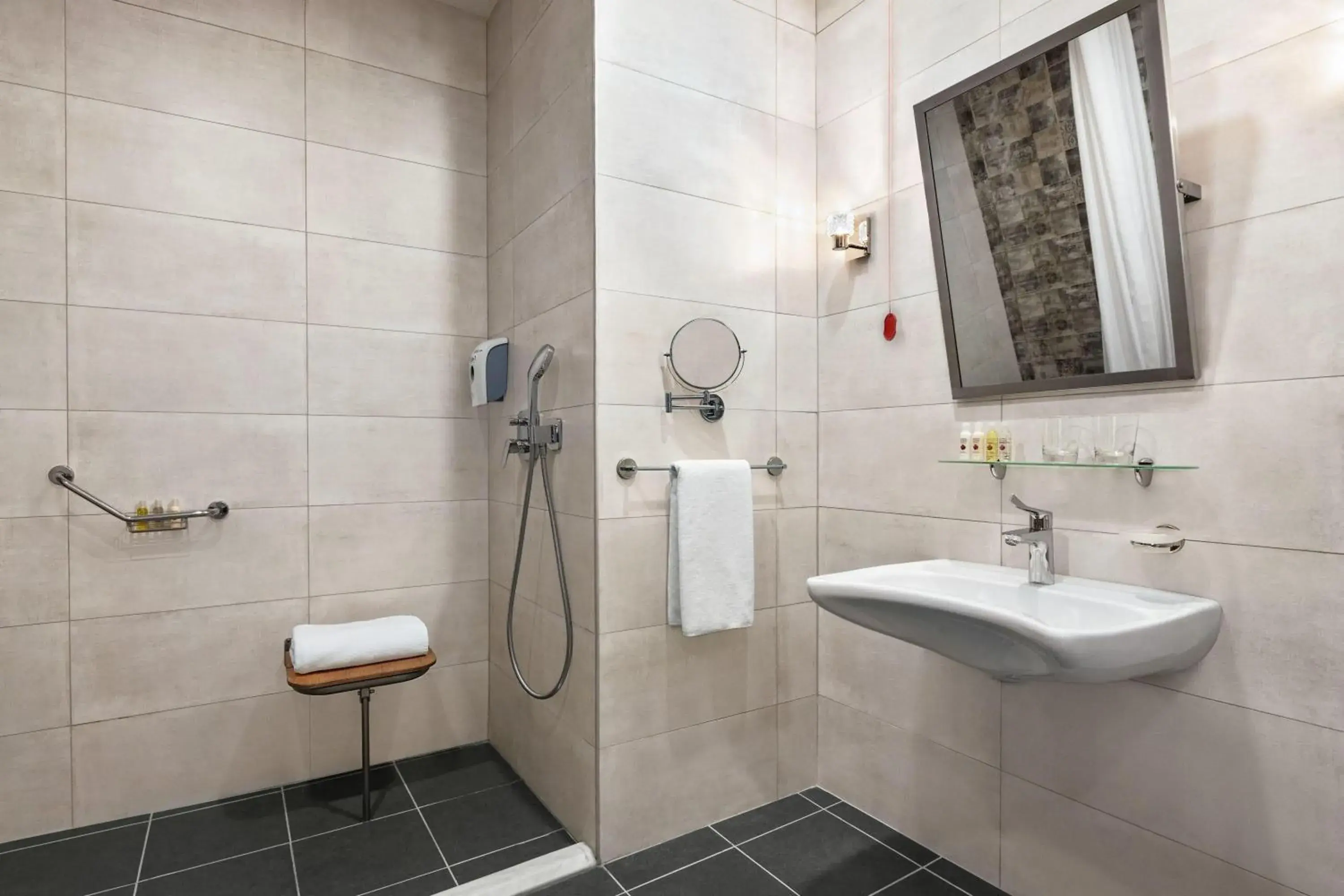 Bathroom in Tryp by Wyndham Istanbul Topkapi Bathroom in Tryp by Wyndham Istanbul Topkapi