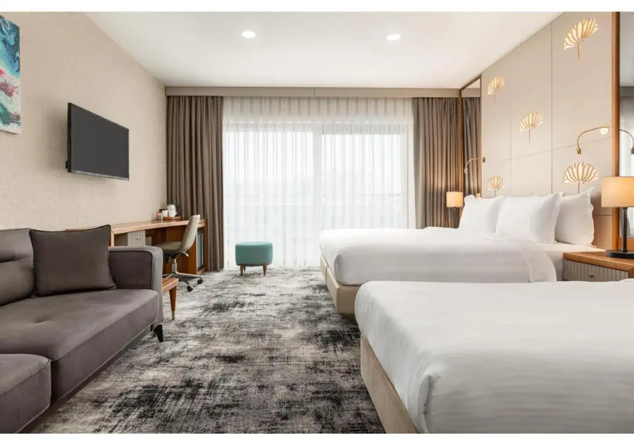 Bed in Tryp by Wyndham Istanbul Topkapi Bed in Tryp by Wyndham Istanbul Topkapi