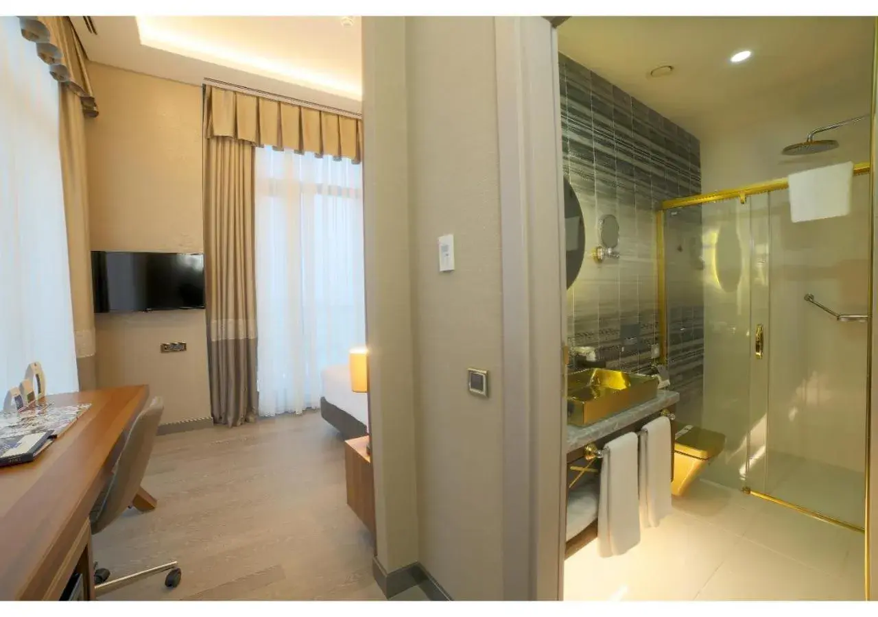 Bed in Tryp by Wyndham Istanbul Topkapi Bed in Tryp by Wyndham Istanbul Topkapi