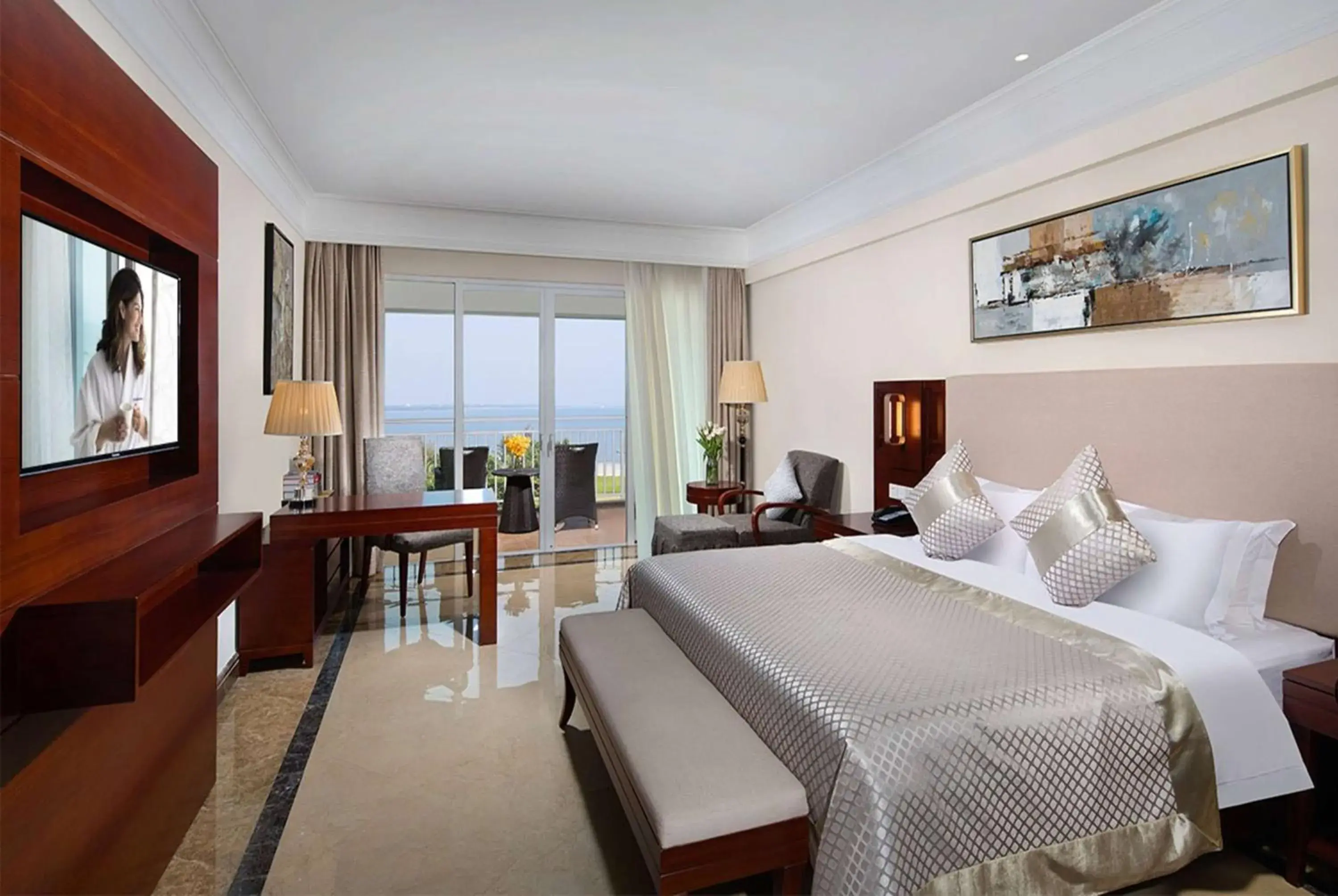 Photo of the whole room, Bed in Wyndham Garden Wenchang Nanguo Photo of the whole room, Bed in Wyndham Garden Wenchang Nanguo