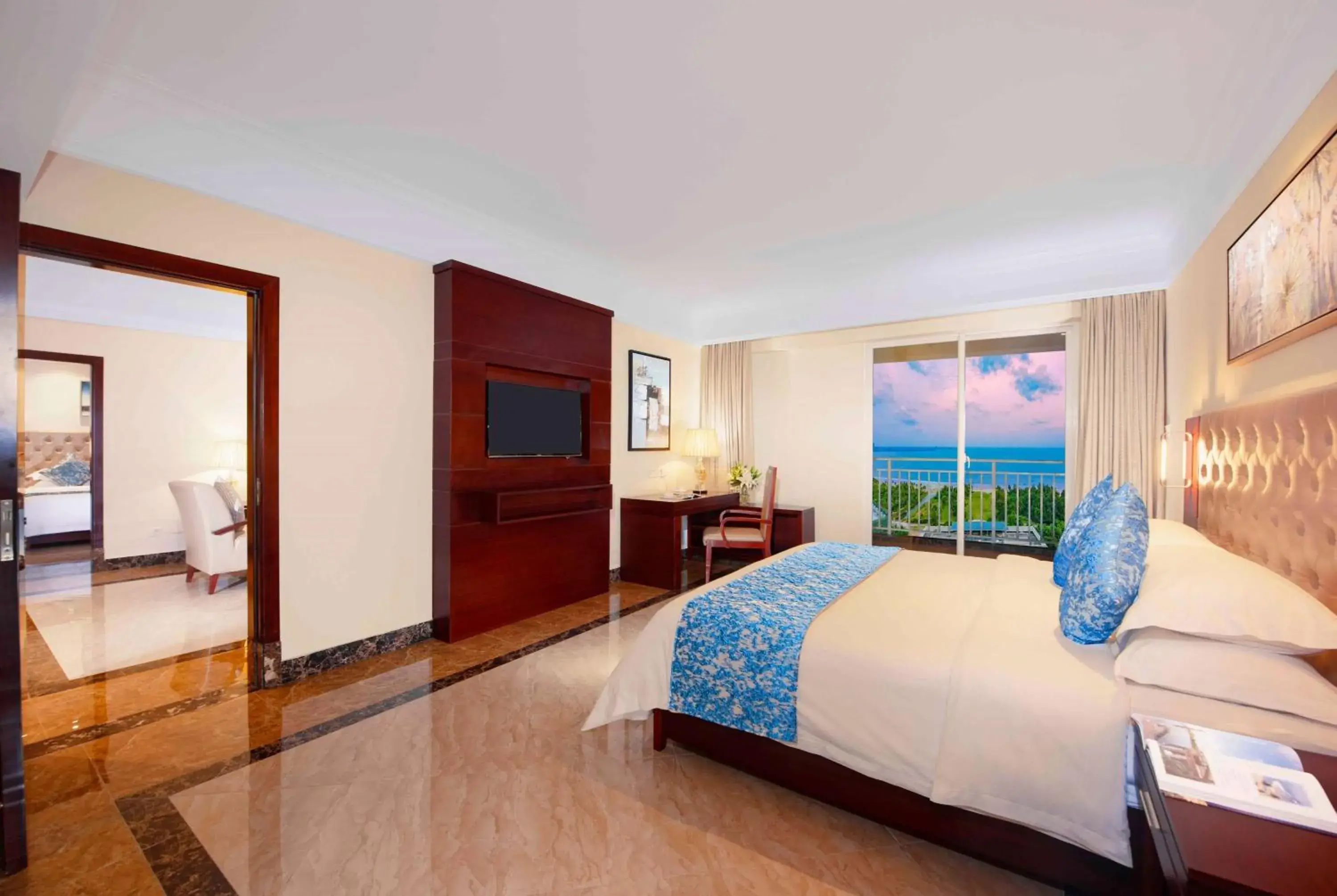 Photo of the whole room, Bed in Wyndham Garden Wenchang Nanguo Photo of the whole room, Bed in Wyndham Garden Wenchang Nanguo