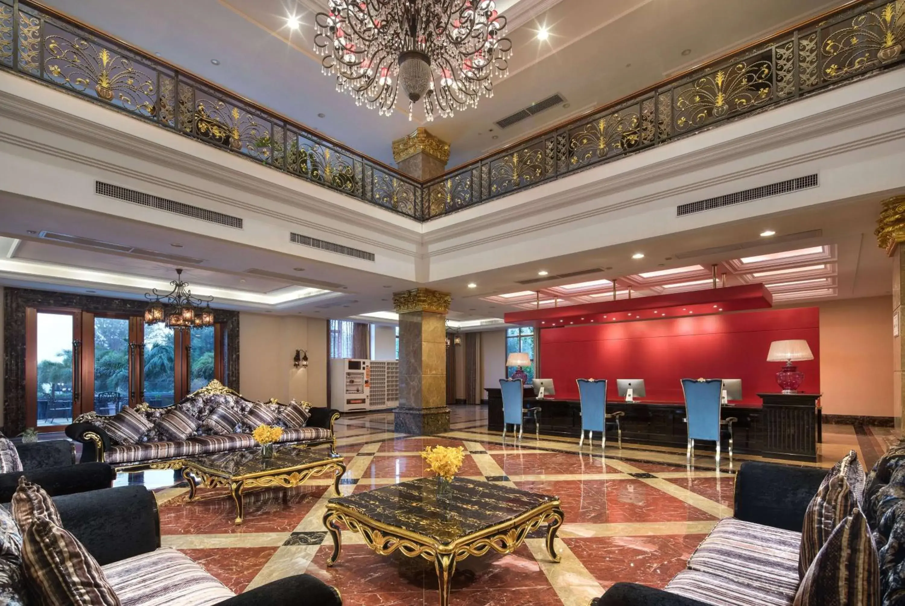 Lobby or reception in Wyndham Garden Wenchang Nanguo Lobby or reception in Wyndham Garden Wenchang Nanguo