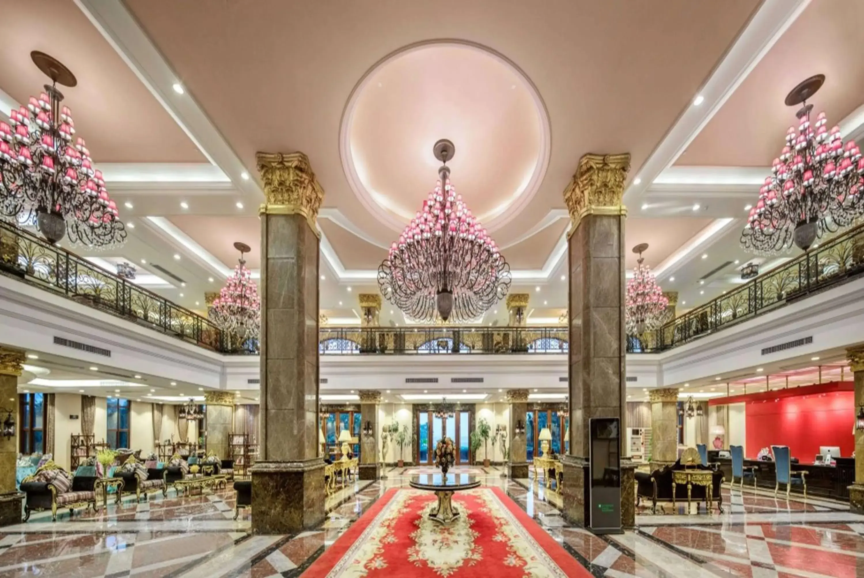 Lobby or reception in Wyndham Garden Wenchang Nanguo Lobby or reception in Wyndham Garden Wenchang Nanguo