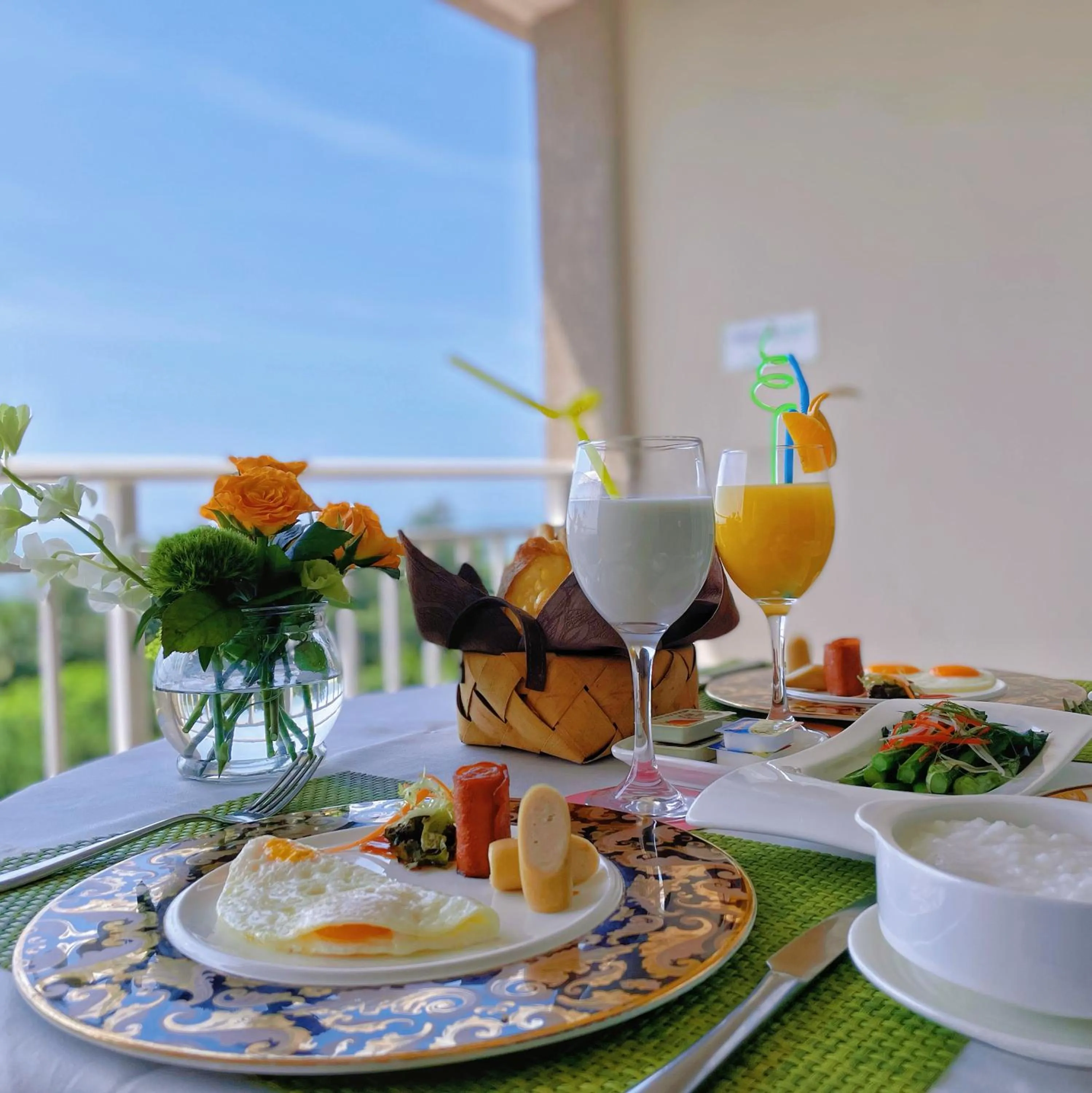 Balcony/Terrace in Wyndham Garden Wenchang Nanguo