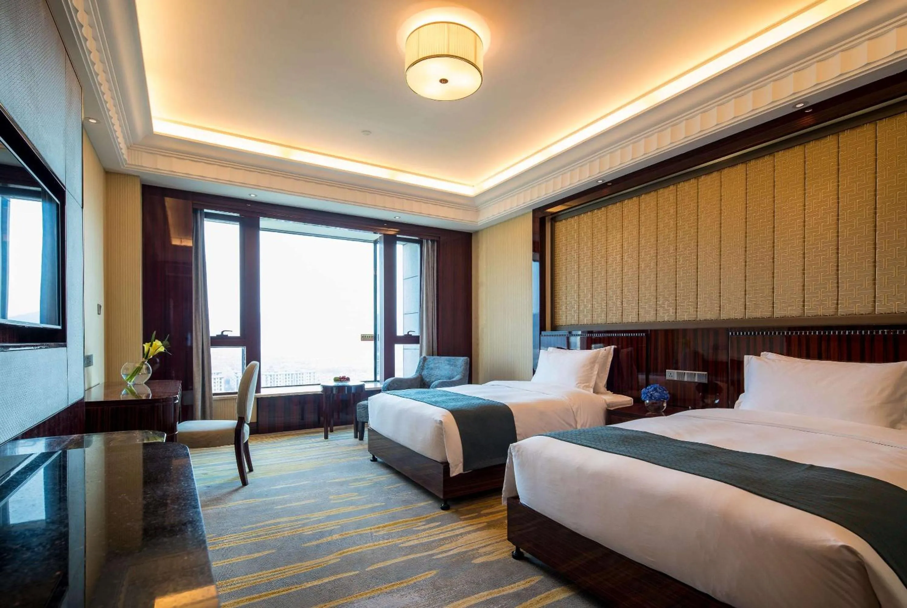 Photo of the whole room, Bed in Wyndham Zhuji West