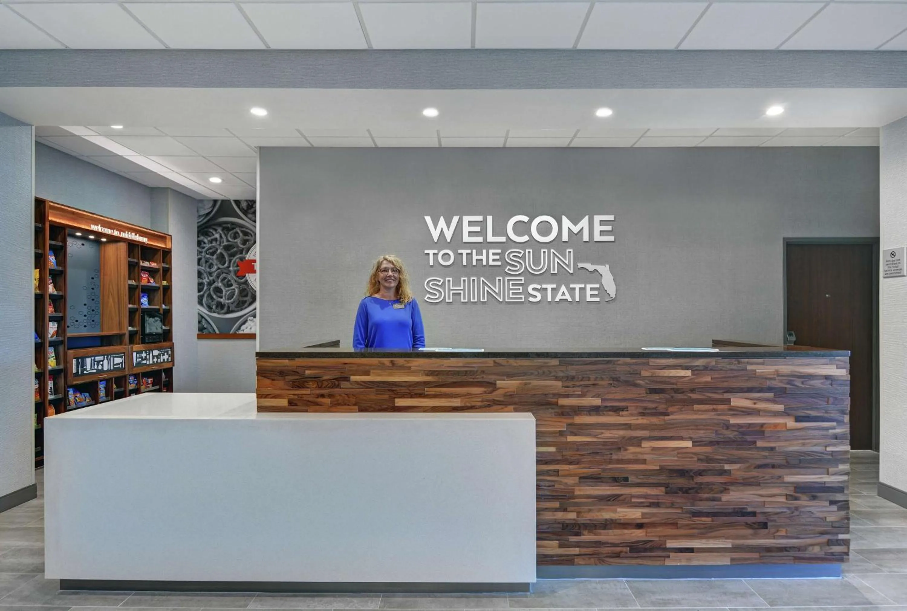 Lobby or reception in Hampton Inn & Suites Middleburg, Fl