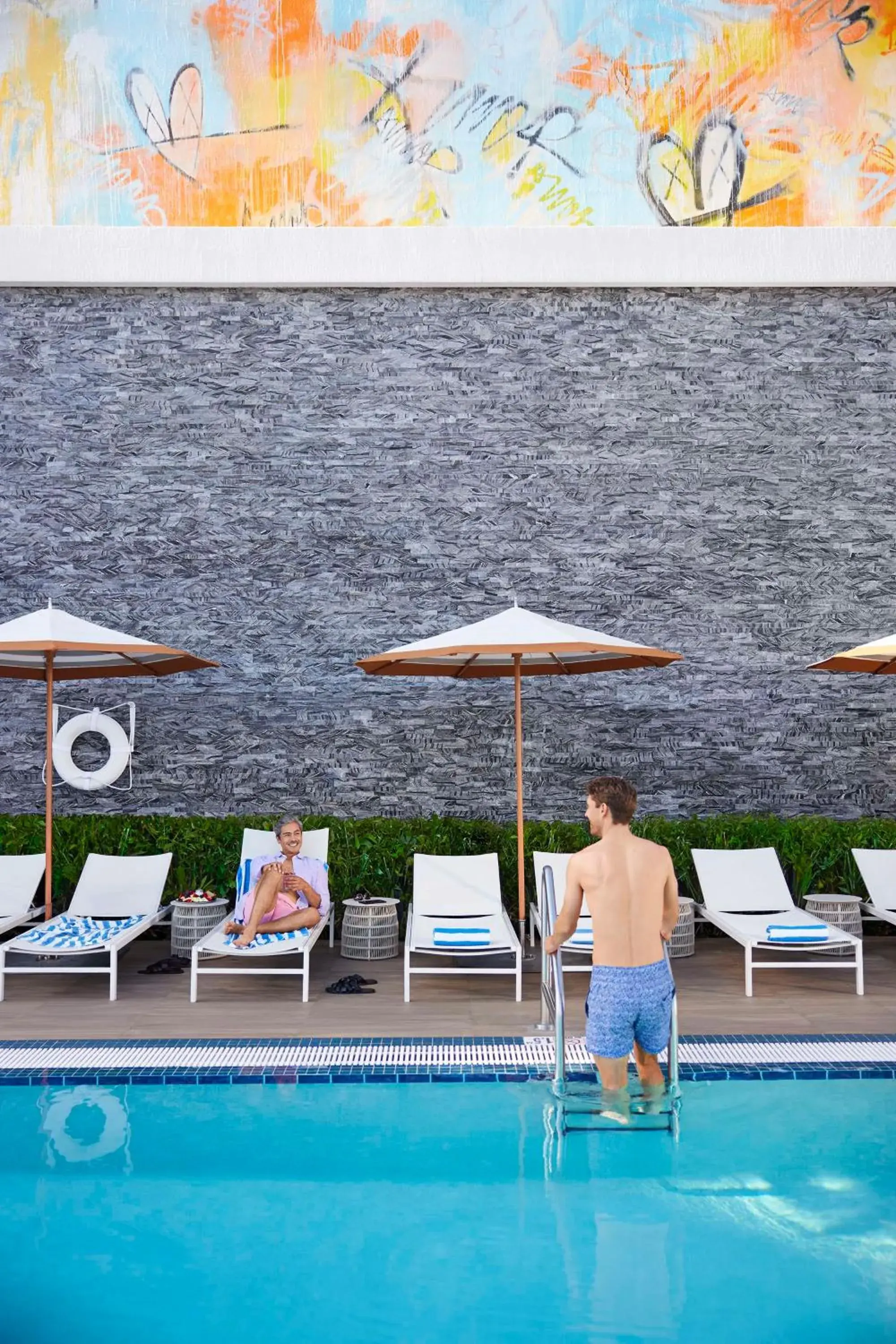 Pool view in Canopy West Palm Beach - Downtown Pool view in Canopy West Palm Beach - Downtown