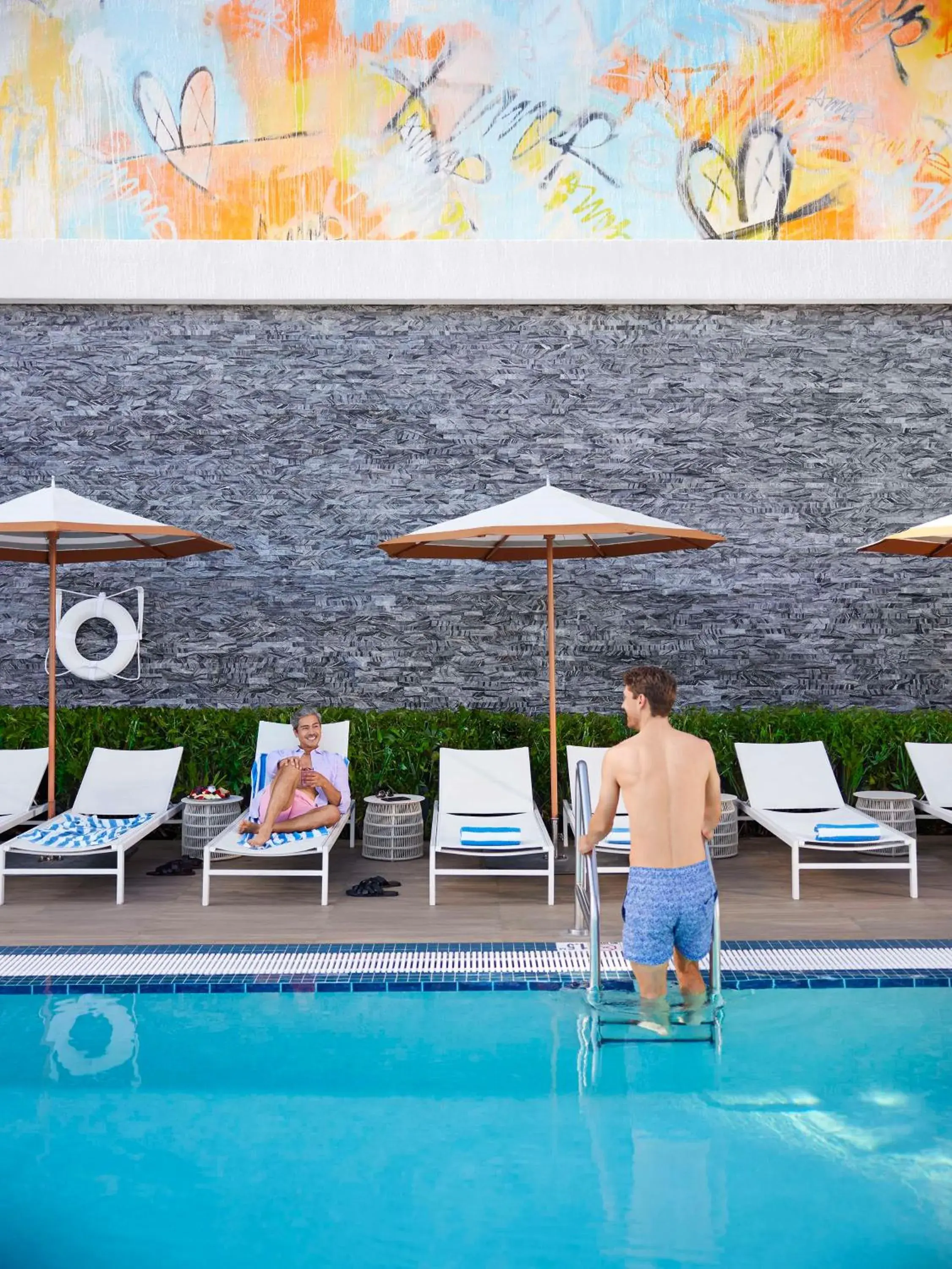 Pool view in Canopy West Palm Beach - Downtown Pool view in Canopy West Palm Beach - Downtown