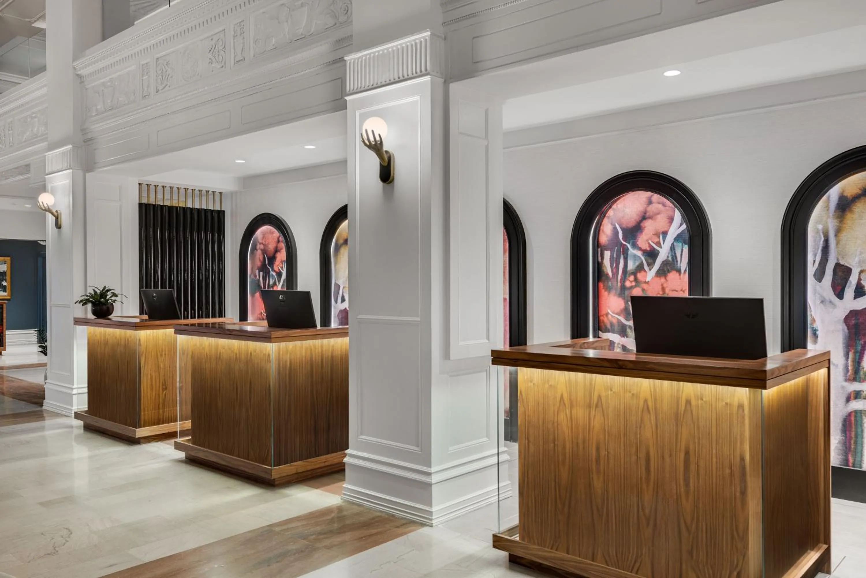 Lobby or reception in The Gunter Hotel San Antonio Riverwalk