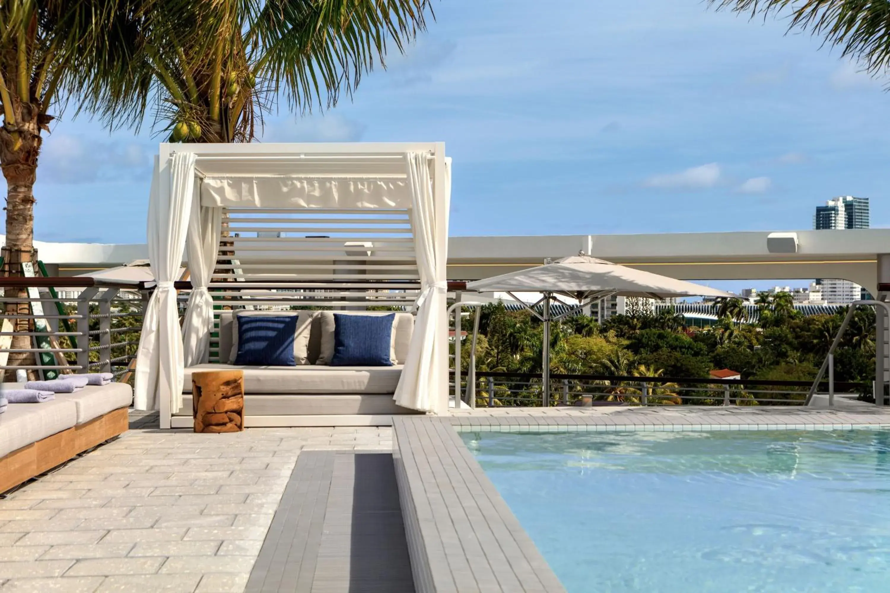 Swimming pool in Kimpton - Hotel Palomar South Beach by IHG Swimming pool in Kimpton - Hotel Palomar South Beach by IHG