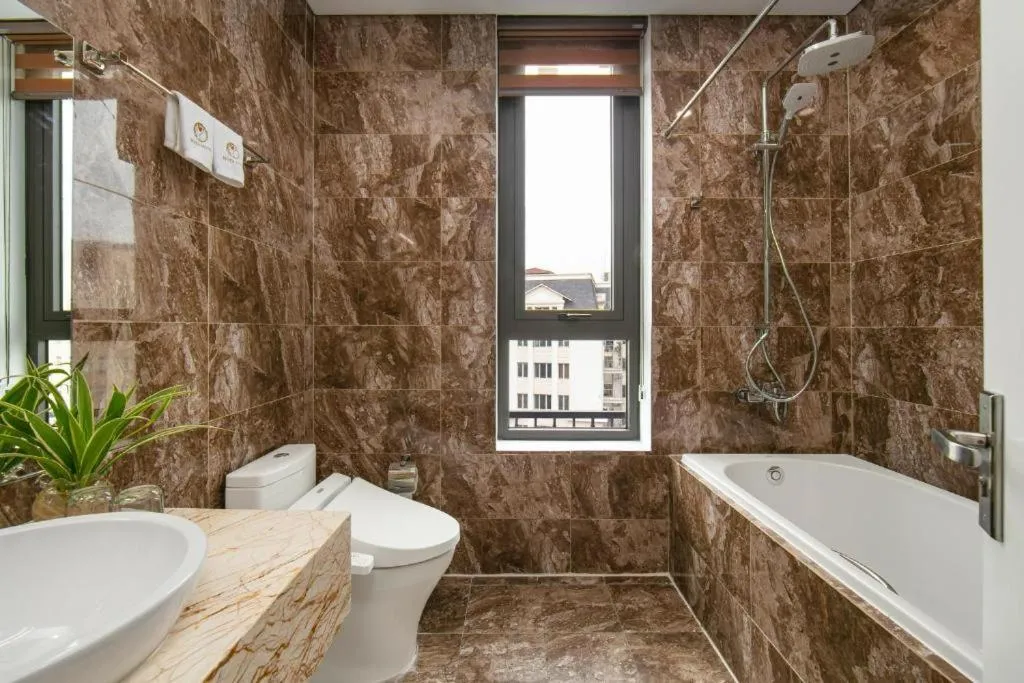Bathroom in Nesta Boutique Hotel Hanoi