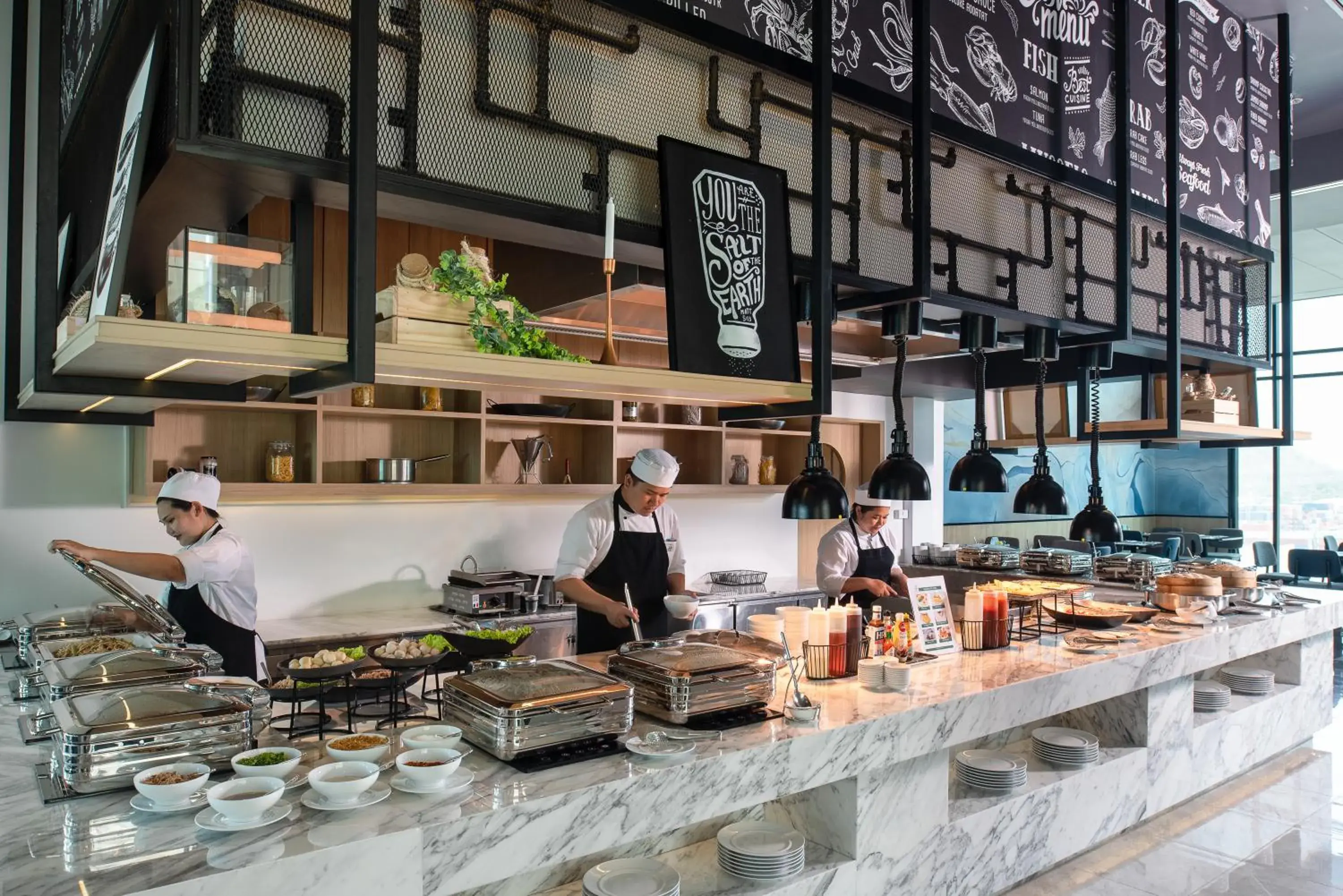 Buffet breakfast in Holiday Inn & Suites Siracha Laemchabang by IHG Buffet breakfast in Holiday Inn & Suites Siracha Laemchabang by IHG