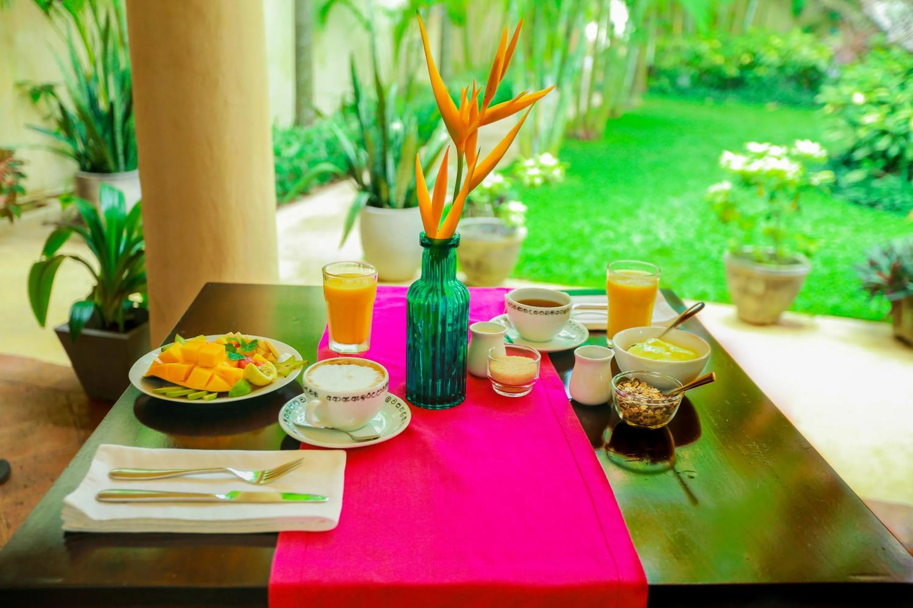 Breakfast in Mango House - Galle Fort