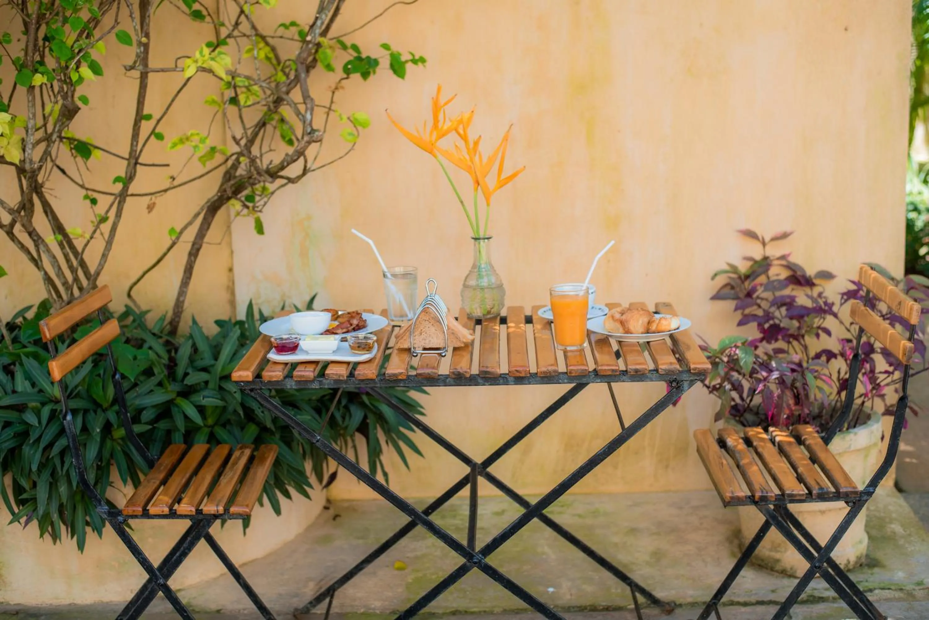 Patio in Mango House - Galle Fort