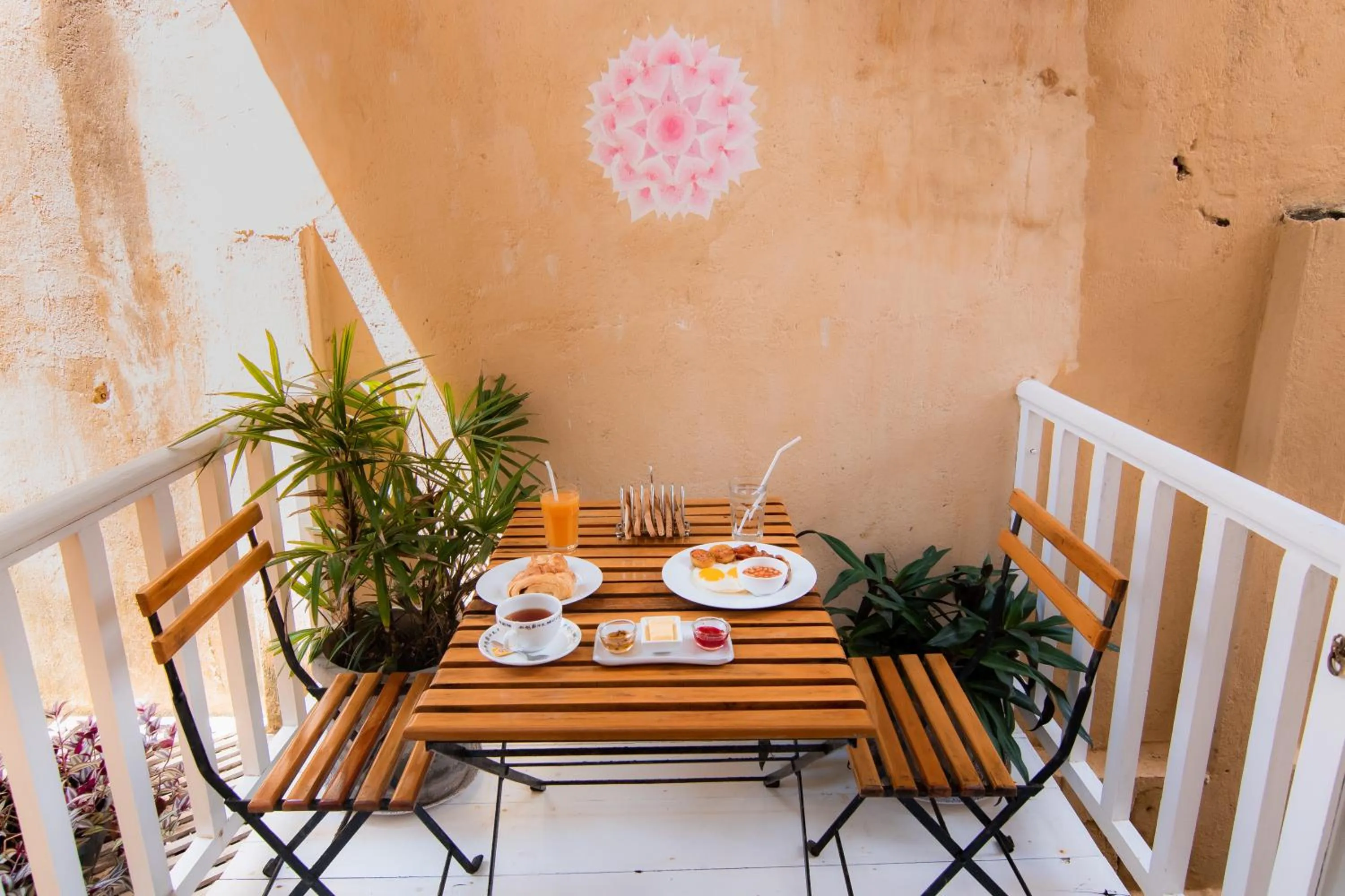 Patio in Mango House - Galle Fort