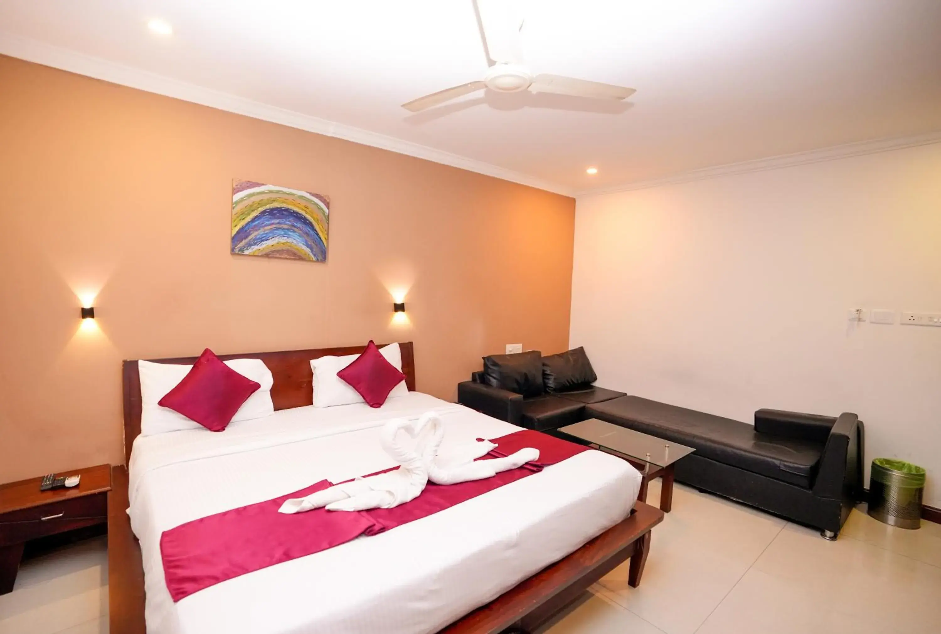 Bedroom, Bed in Hotel Pearl Palace Bedroom, Bed in Hotel Pearl Palace