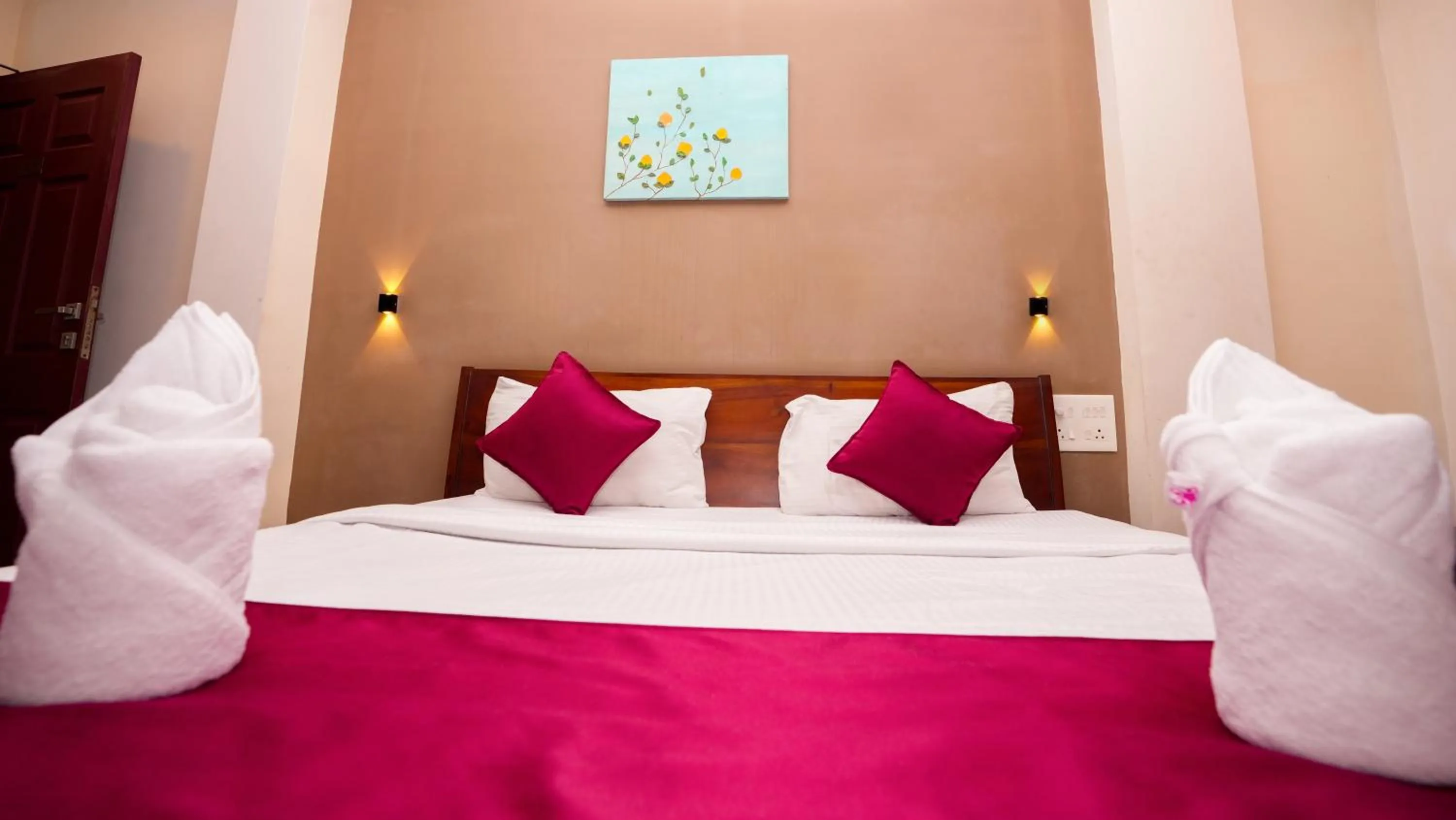 Bedroom, Bed in Hotel Pearl Palace