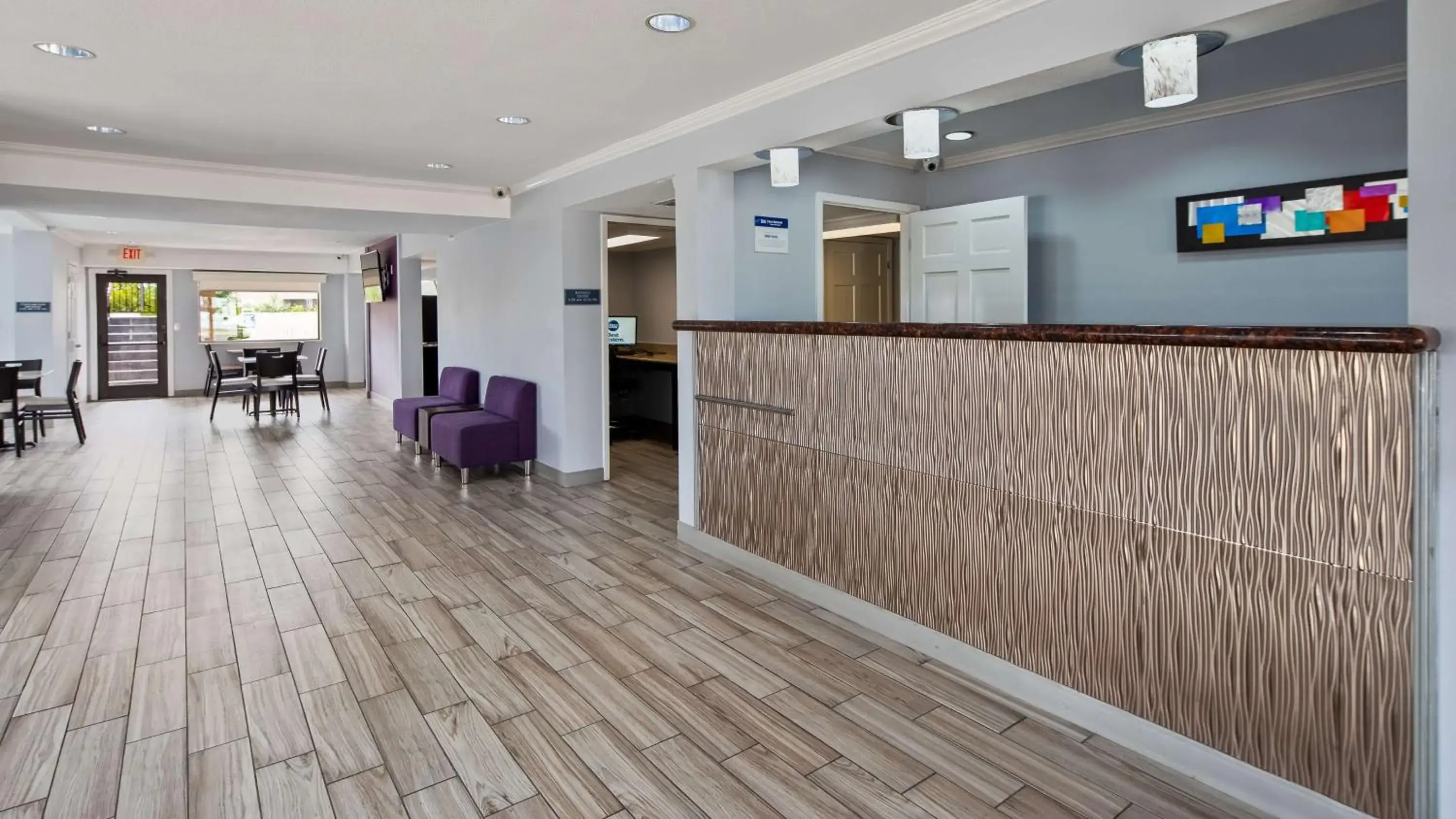 Lobby or reception in Best Western Garden Inn Lobby or reception in Best Western Garden Inn