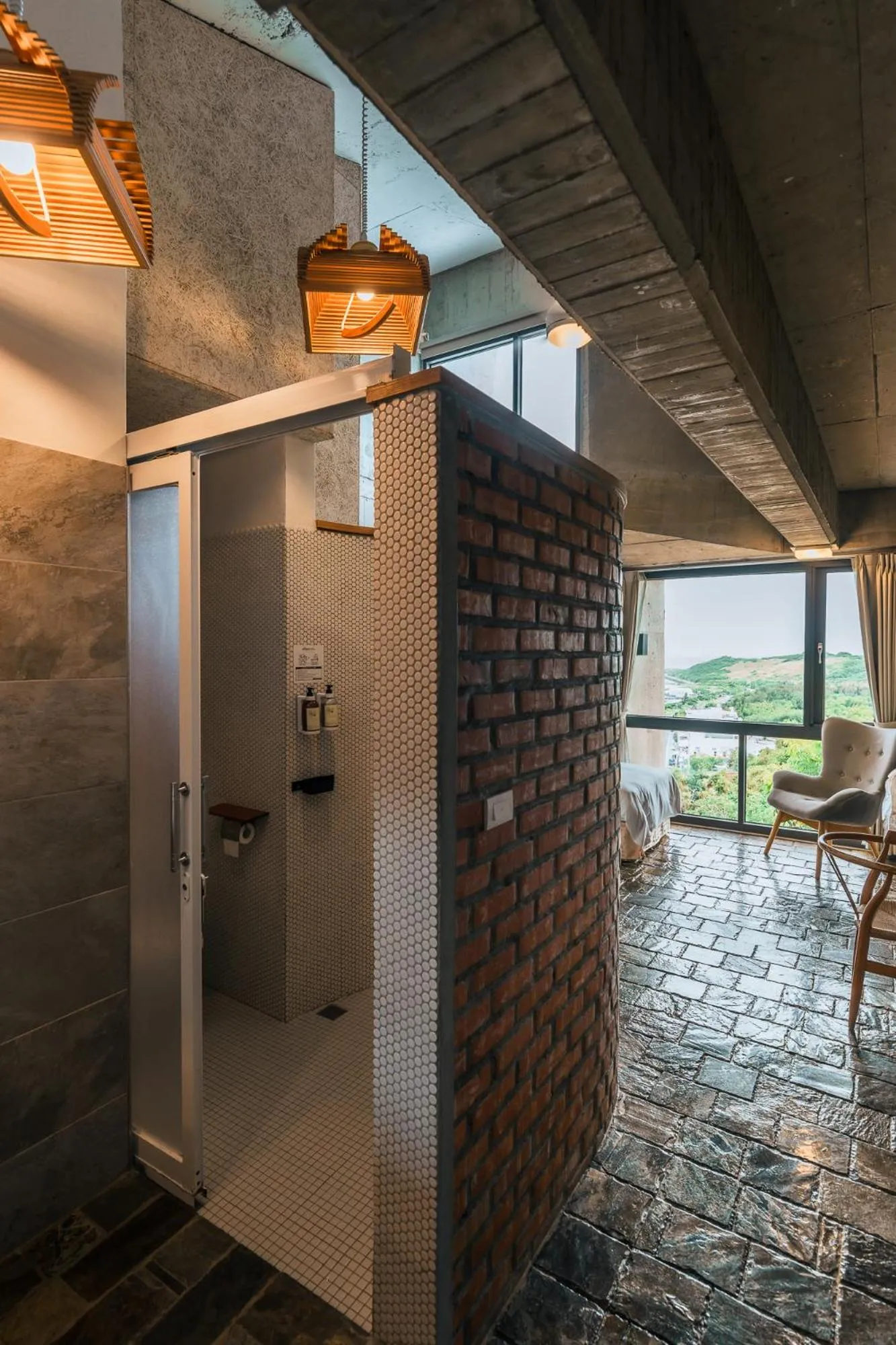 Bathroom in The Light