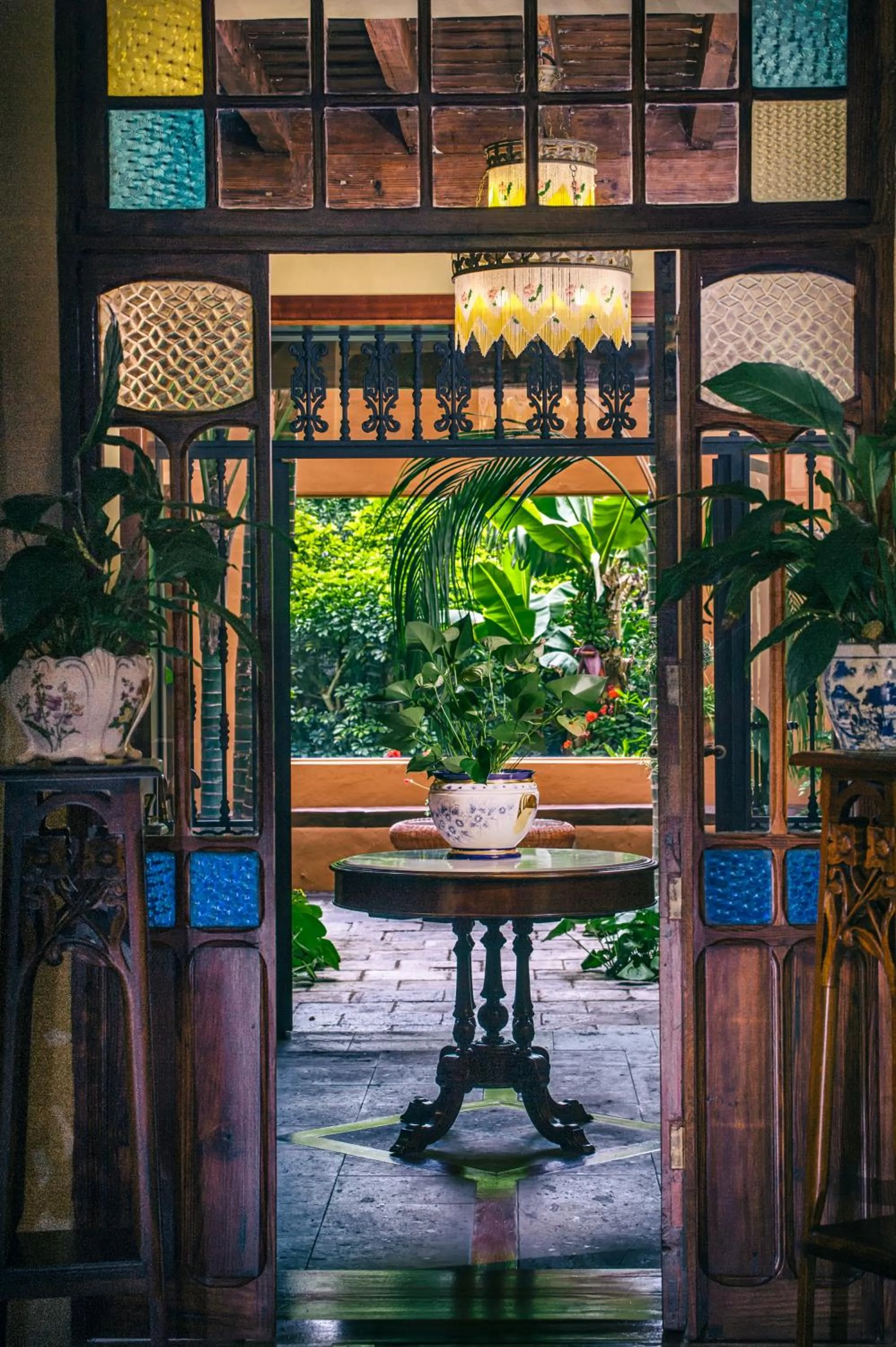 Lobby or reception in Hotel Emblemático San Marcos