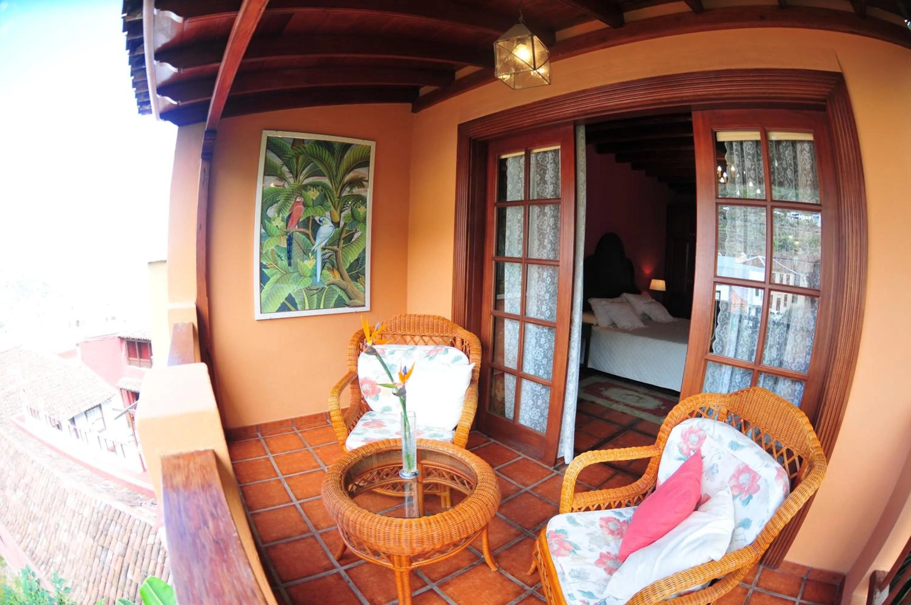 Balcony/Terrace in Hotel Emblemático San Marcos
