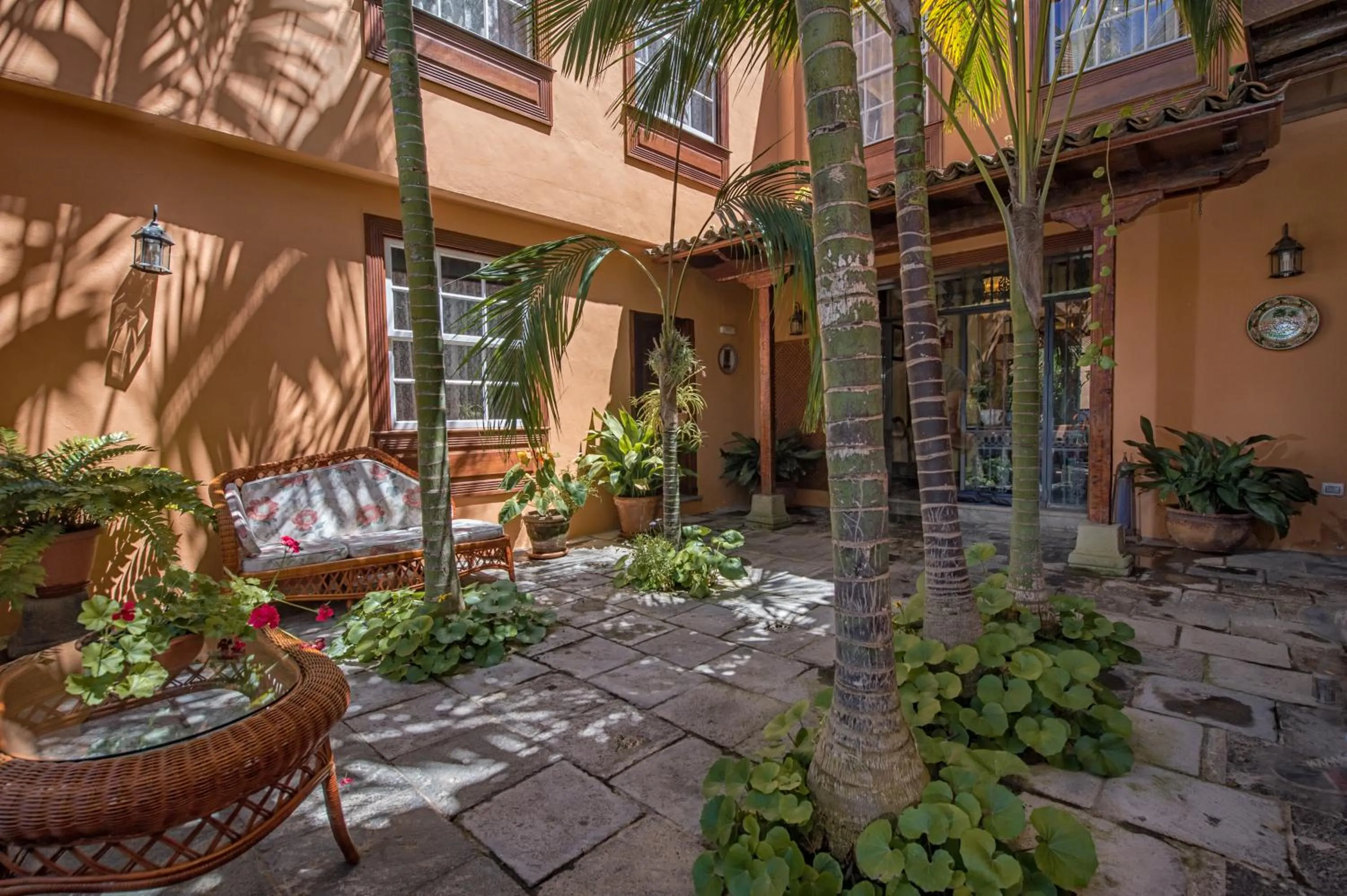Garden in Hotel Emblemático San Marcos