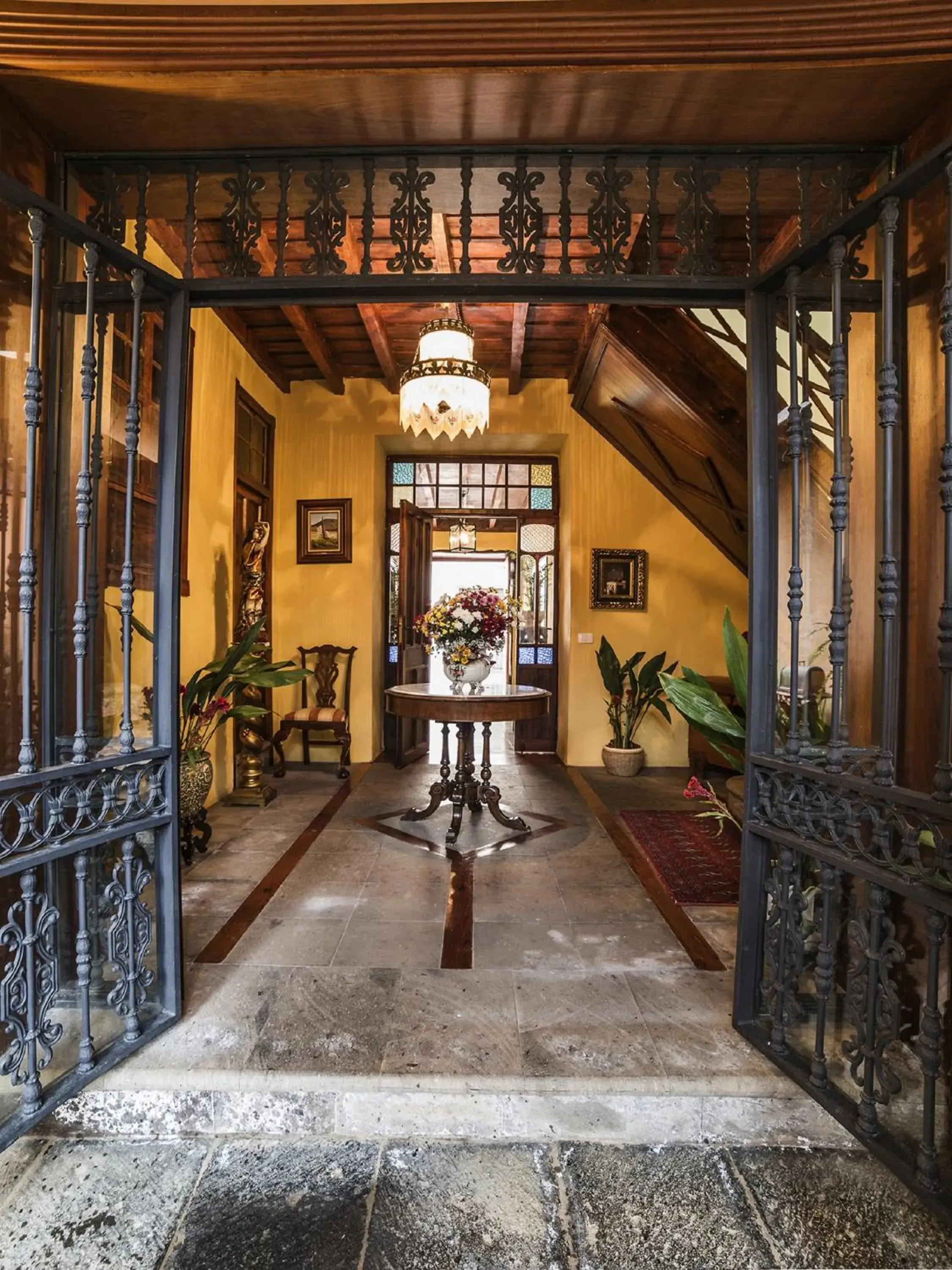 Lobby or reception in Hotel Emblemático San Marcos Lobby or reception in Hotel Emblemático San Marcos