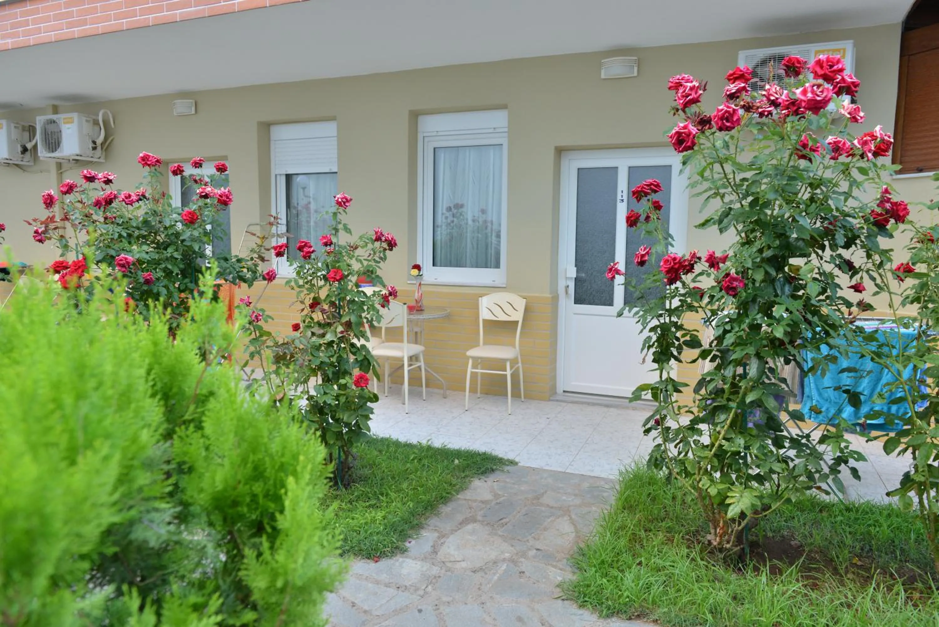 Garden in Anna Christina Apartments