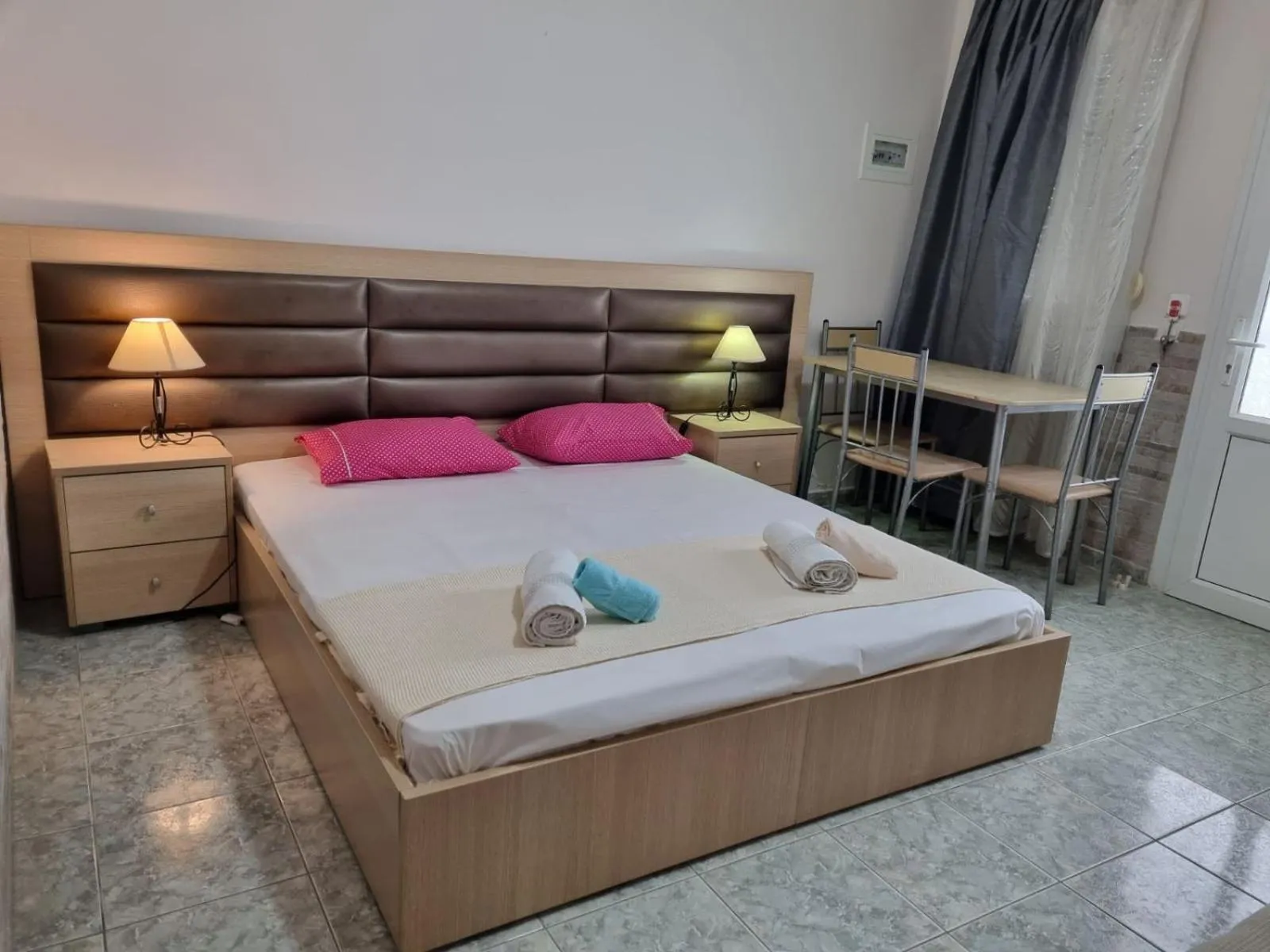 Bed in Anna Christina Apartments