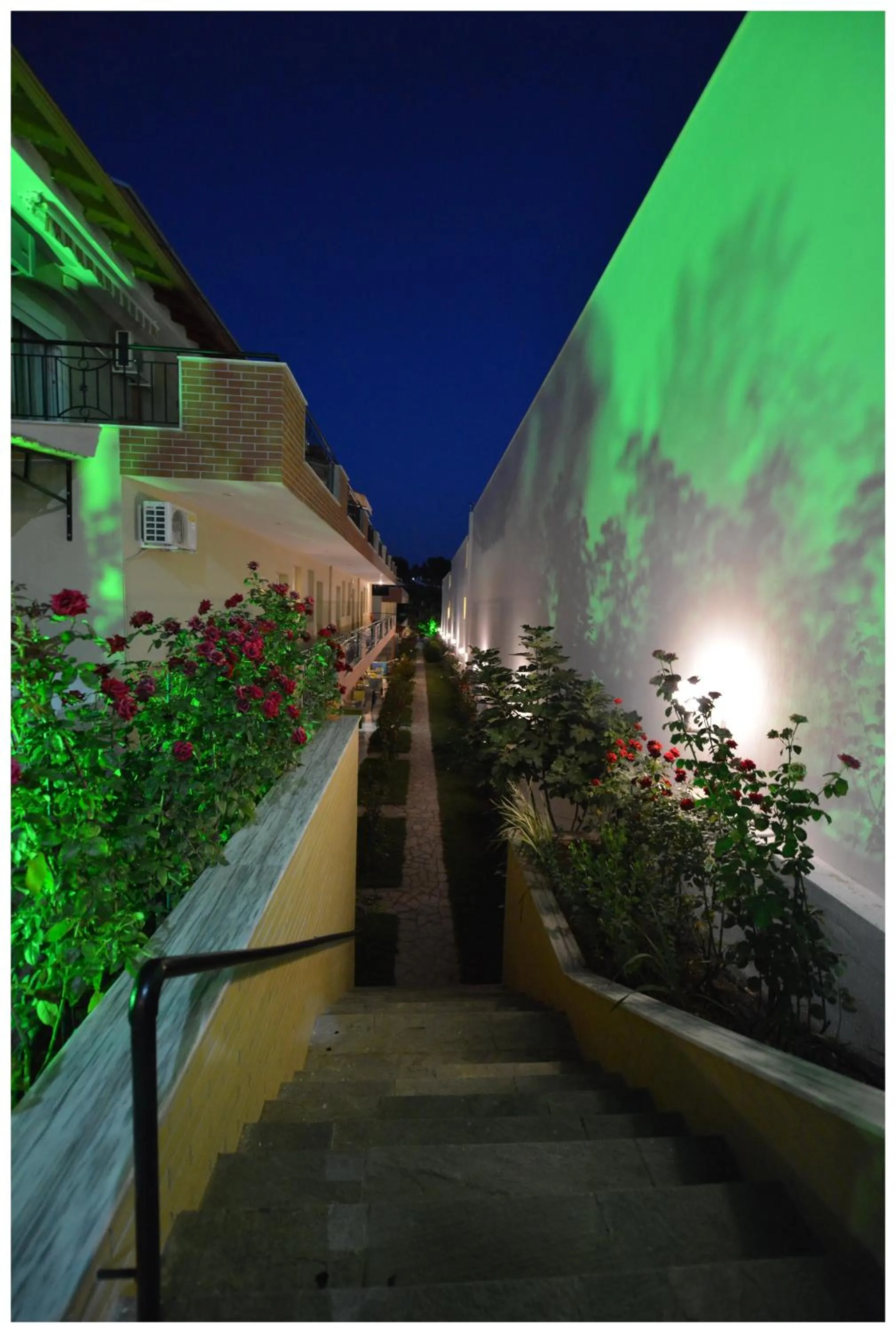 Decorative detail in Anna Christina Apartments