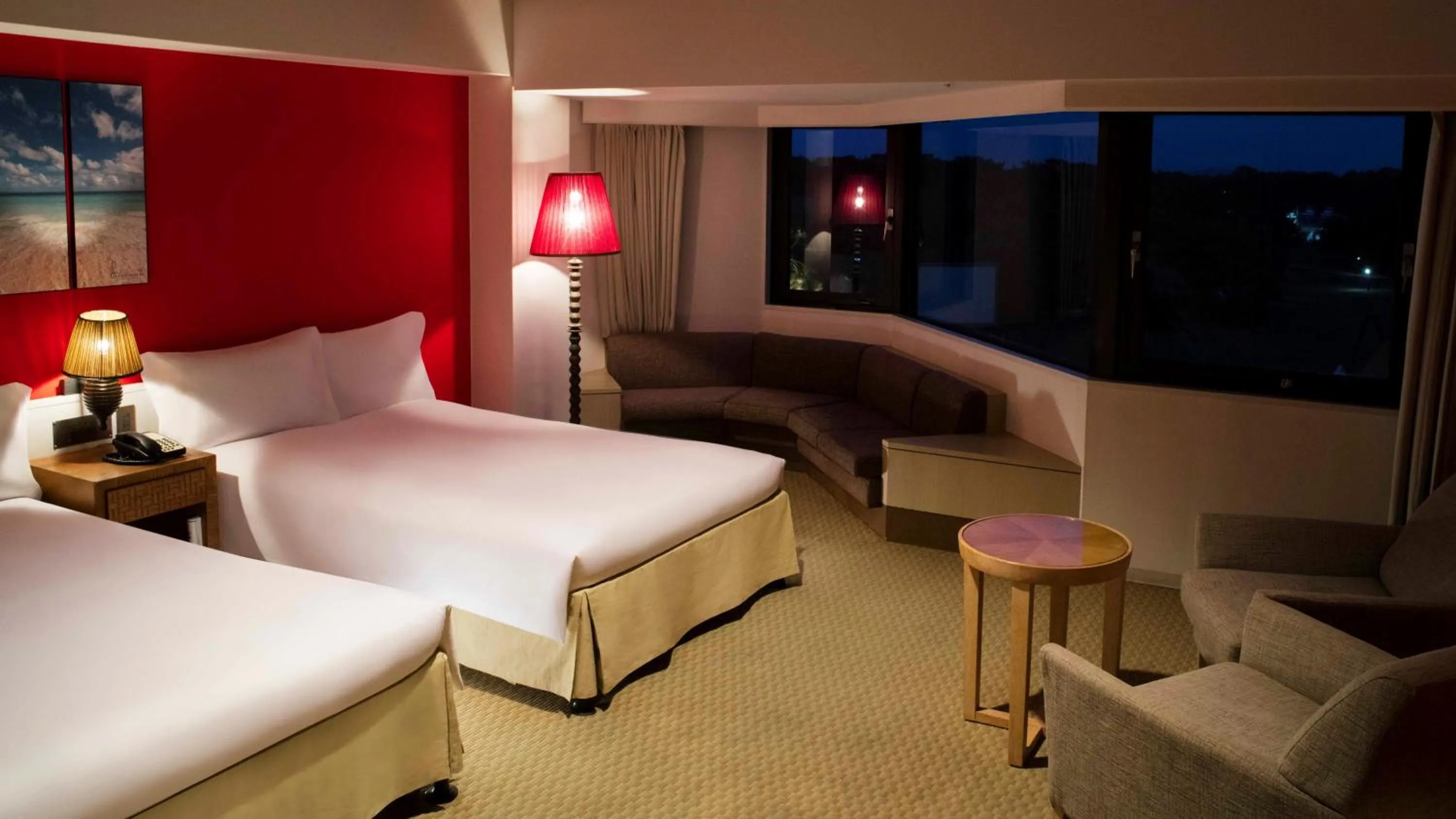 Bed in The Luigans Spa and Resort