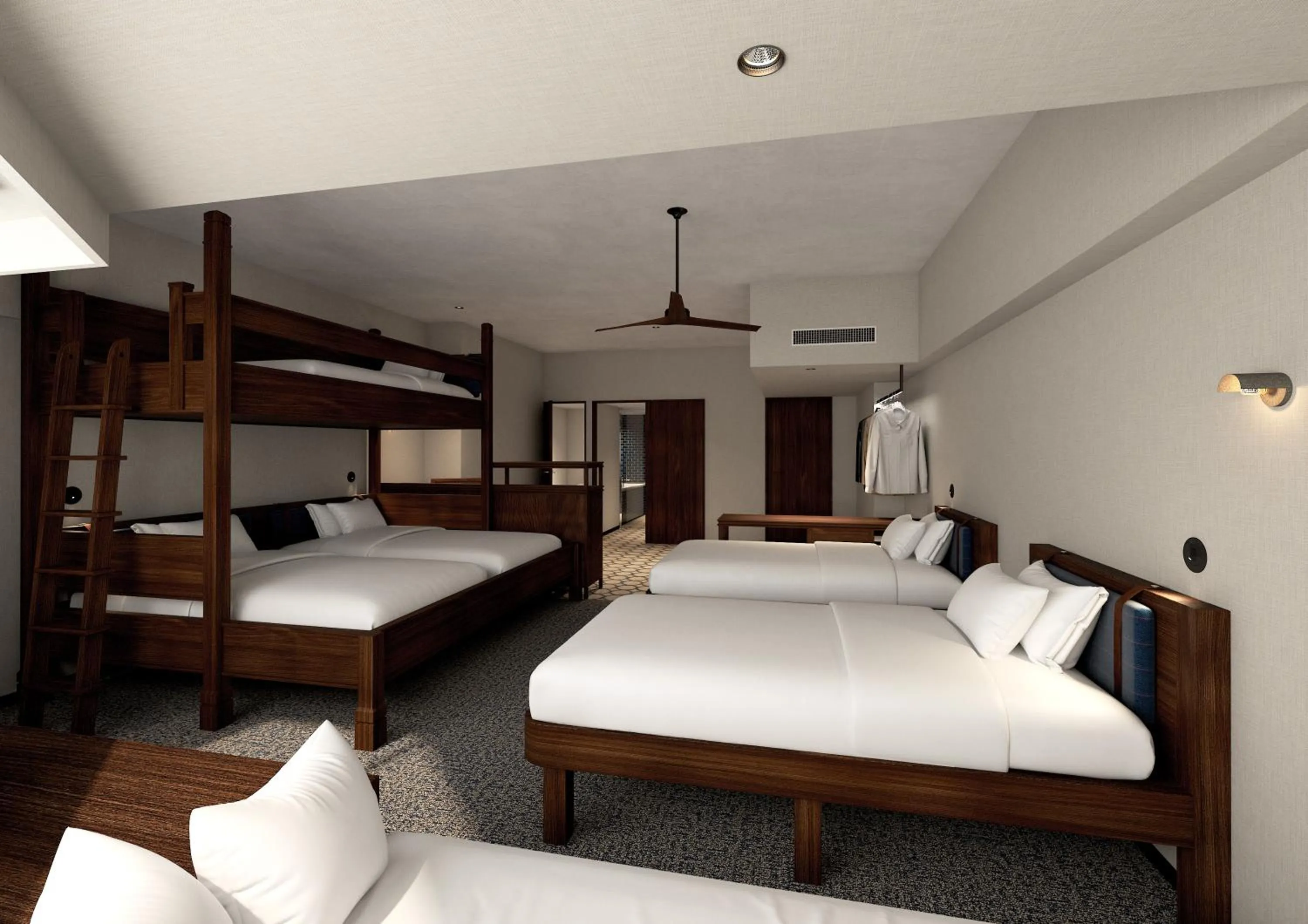 Bed in The Luigans Spa and Resort