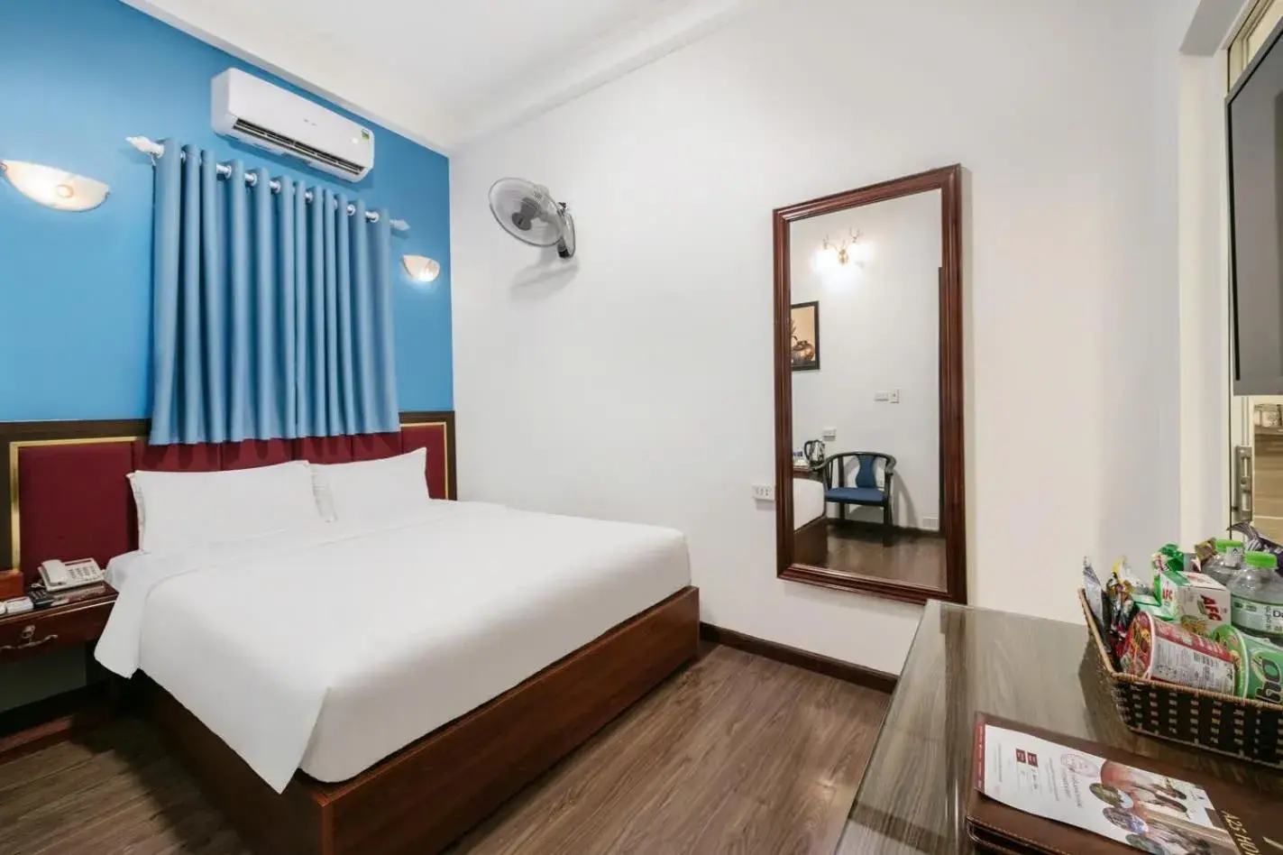 Bed in A25 Hotel - 197 Thanh Nhàn Bed in A25 Hotel - 197 Thanh Nhàn