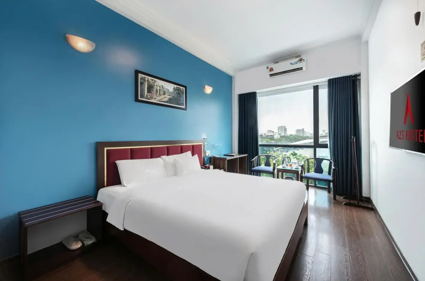 Bed in A25 Hotel - 197 Thanh Nhàn Bed in A25 Hotel - 197 Thanh Nhàn