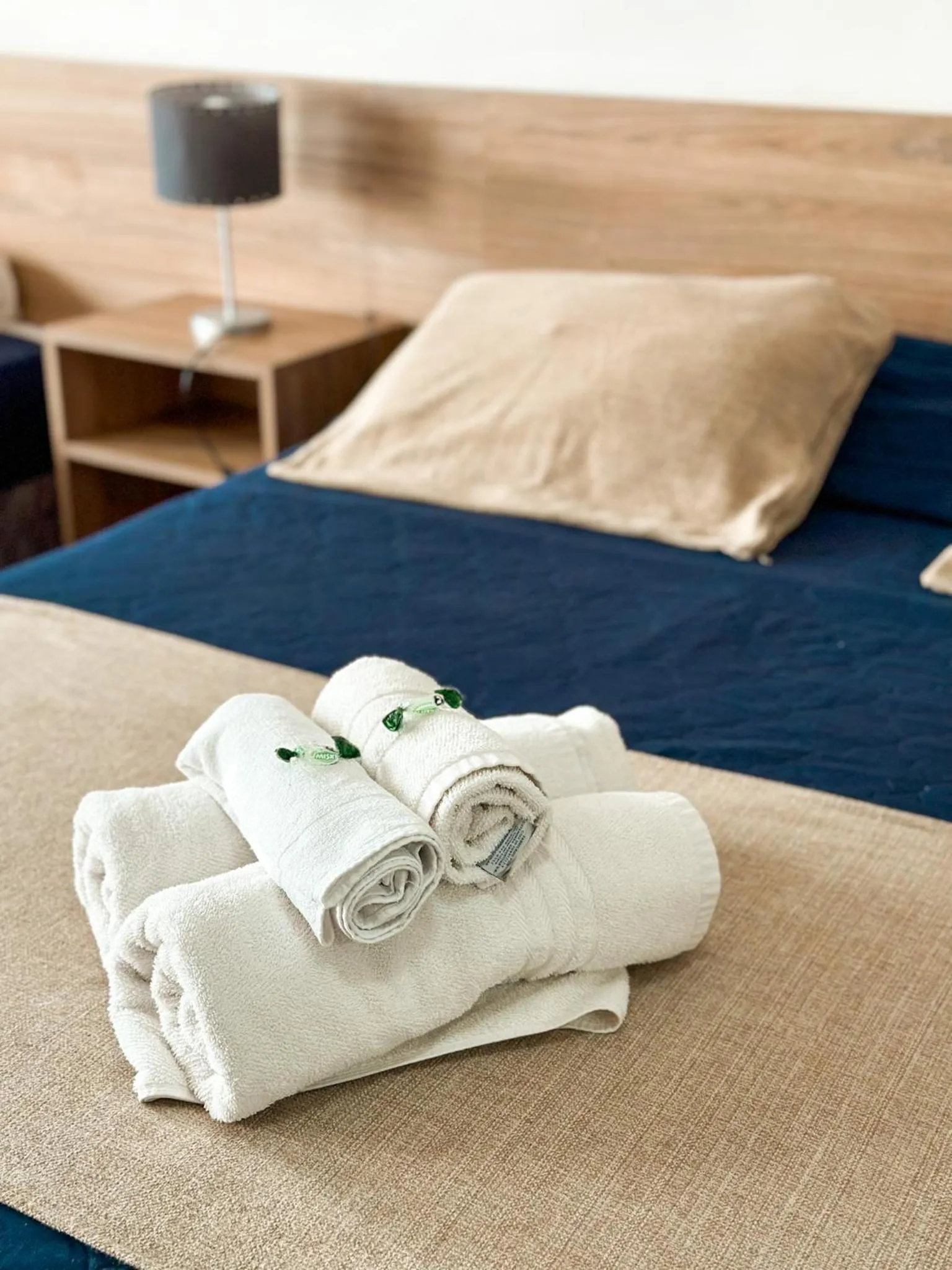 Bed in Mediterráneo Suites