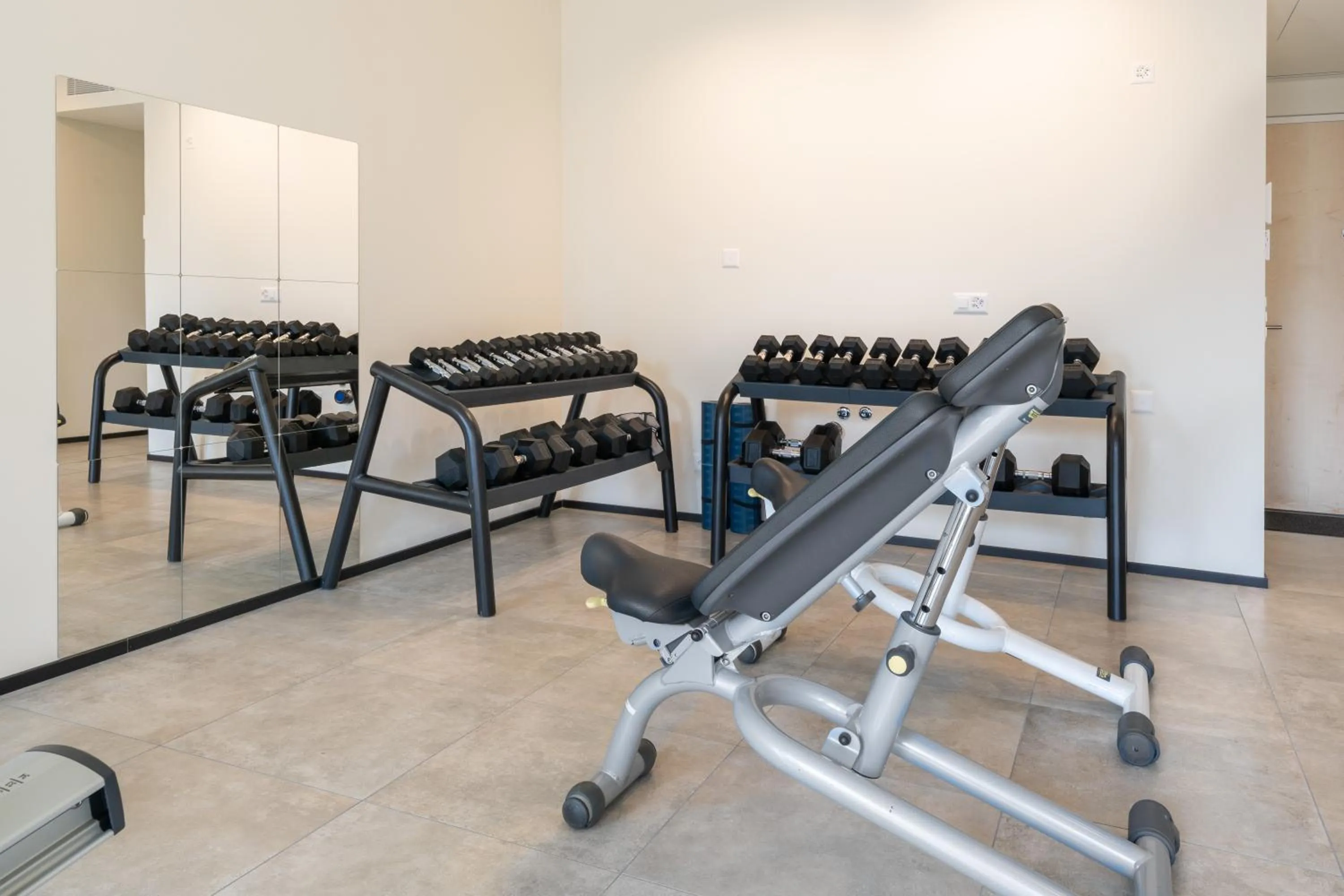Fitness centre/facilities in Swiss Hotel Apartments - Lugano