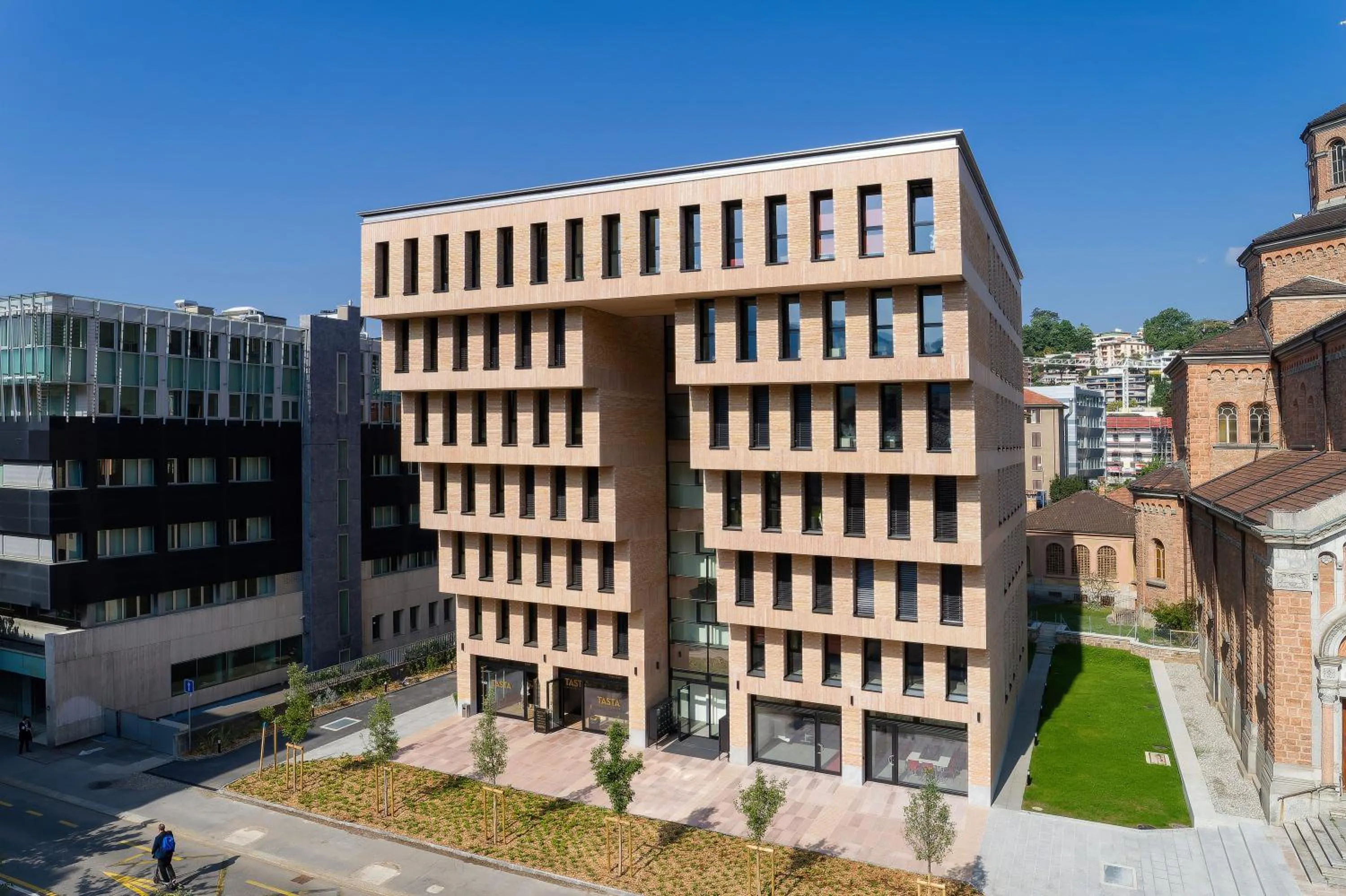 Property building in Swiss Hotel Apartments - Lugano