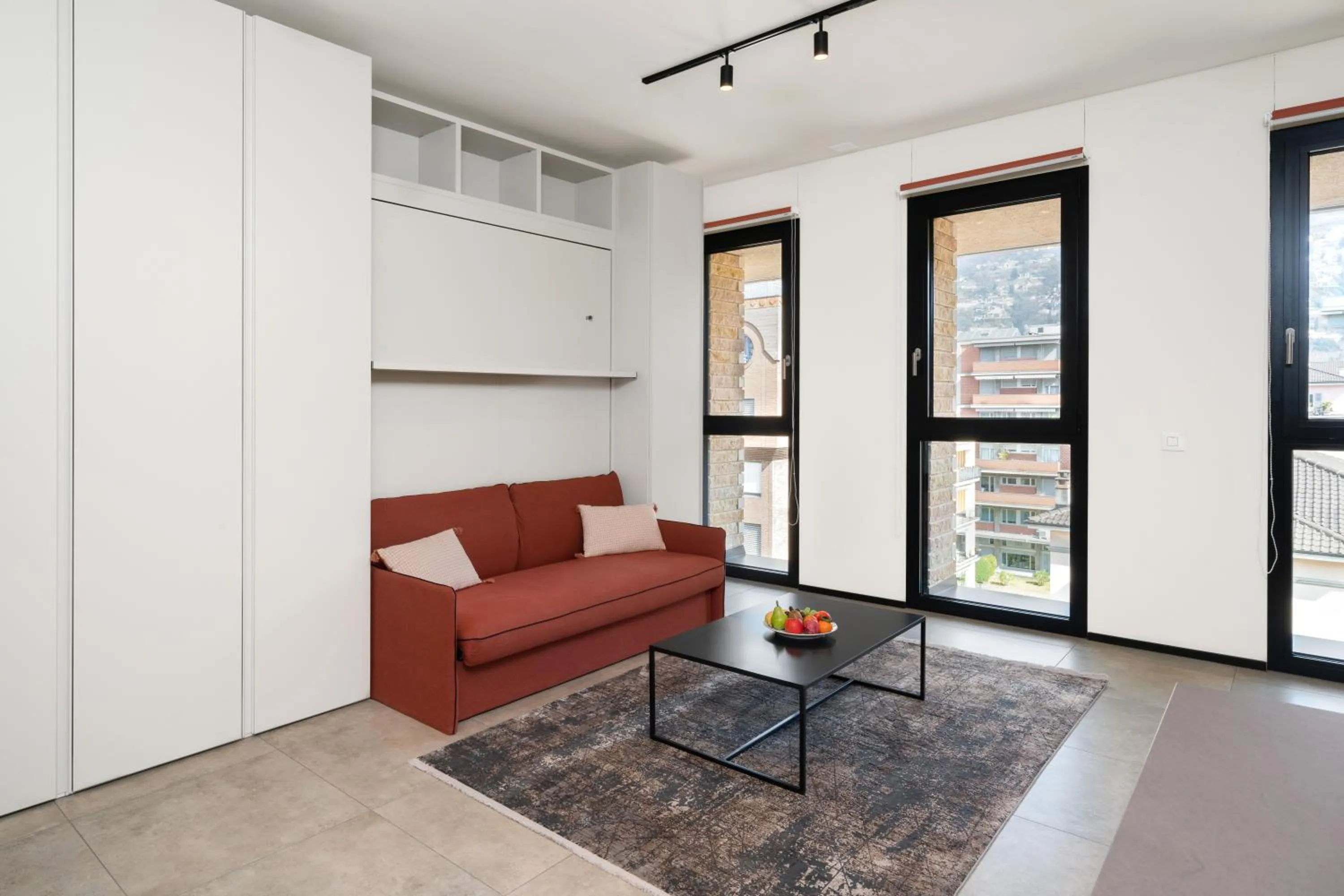 Living room in Swiss Hotel Apartments - Lugano